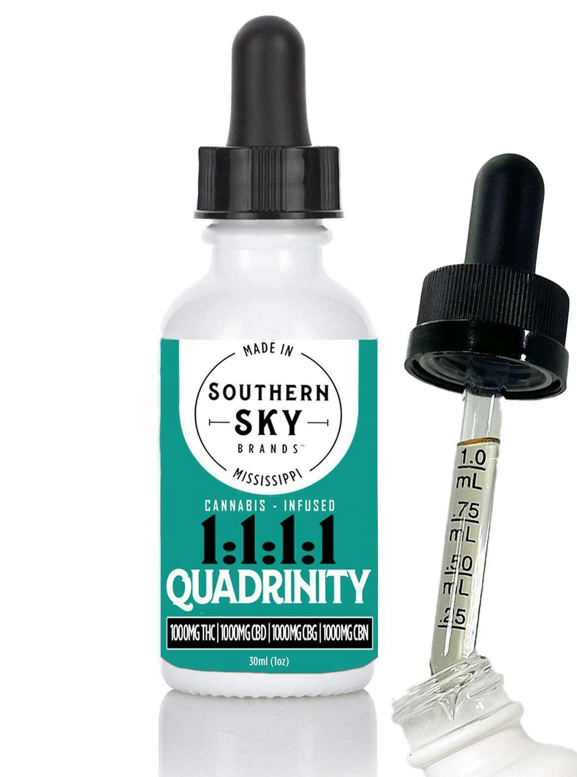 Quadrinity Tincture (1:1:1:1) - Watermelon Splash at The Highest Care Dispensary