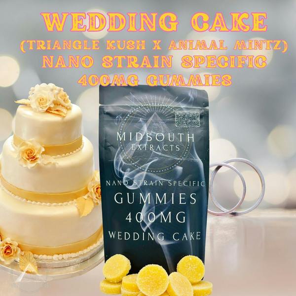 Wedding Cake 400mg Nano Gummies