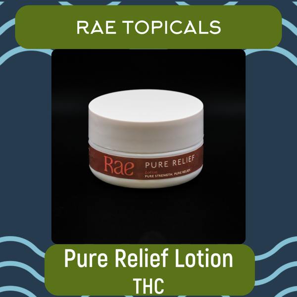 RAE Pure Relief | Infused Lotion 1000mg at The Highest Care Dispensary