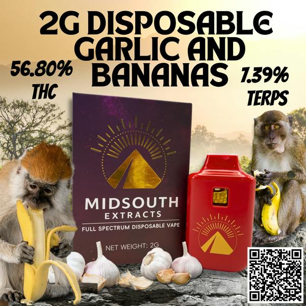 Garlic & Bananas 2g Disposable