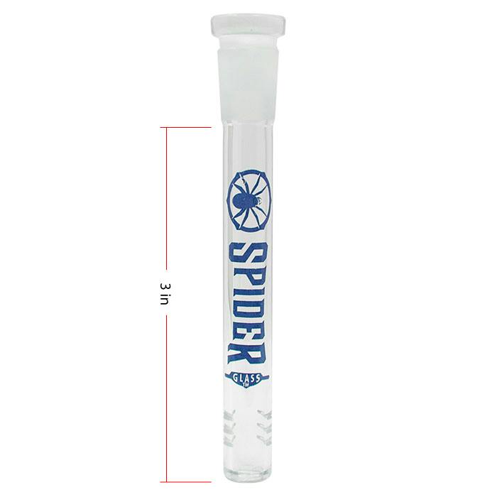 Spider Glass Stem - 3" - Blue