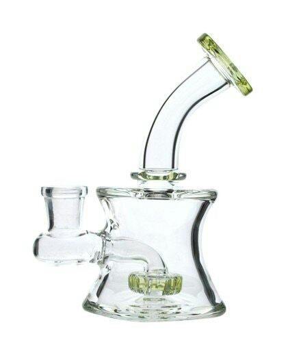 Illuminati Glass - 5" Rig with showerhead - UV