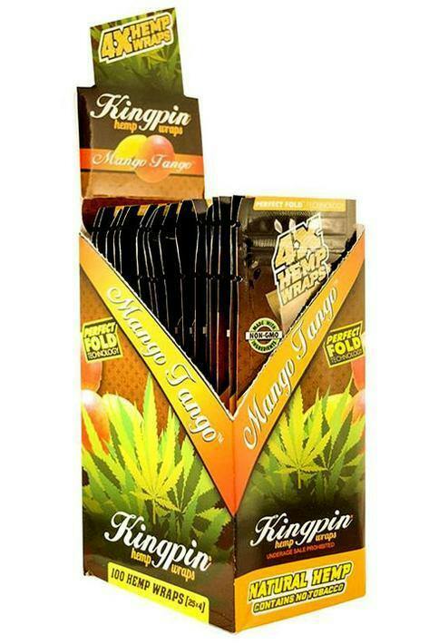 Hemp Wraps - Kingpin - Mango Tango