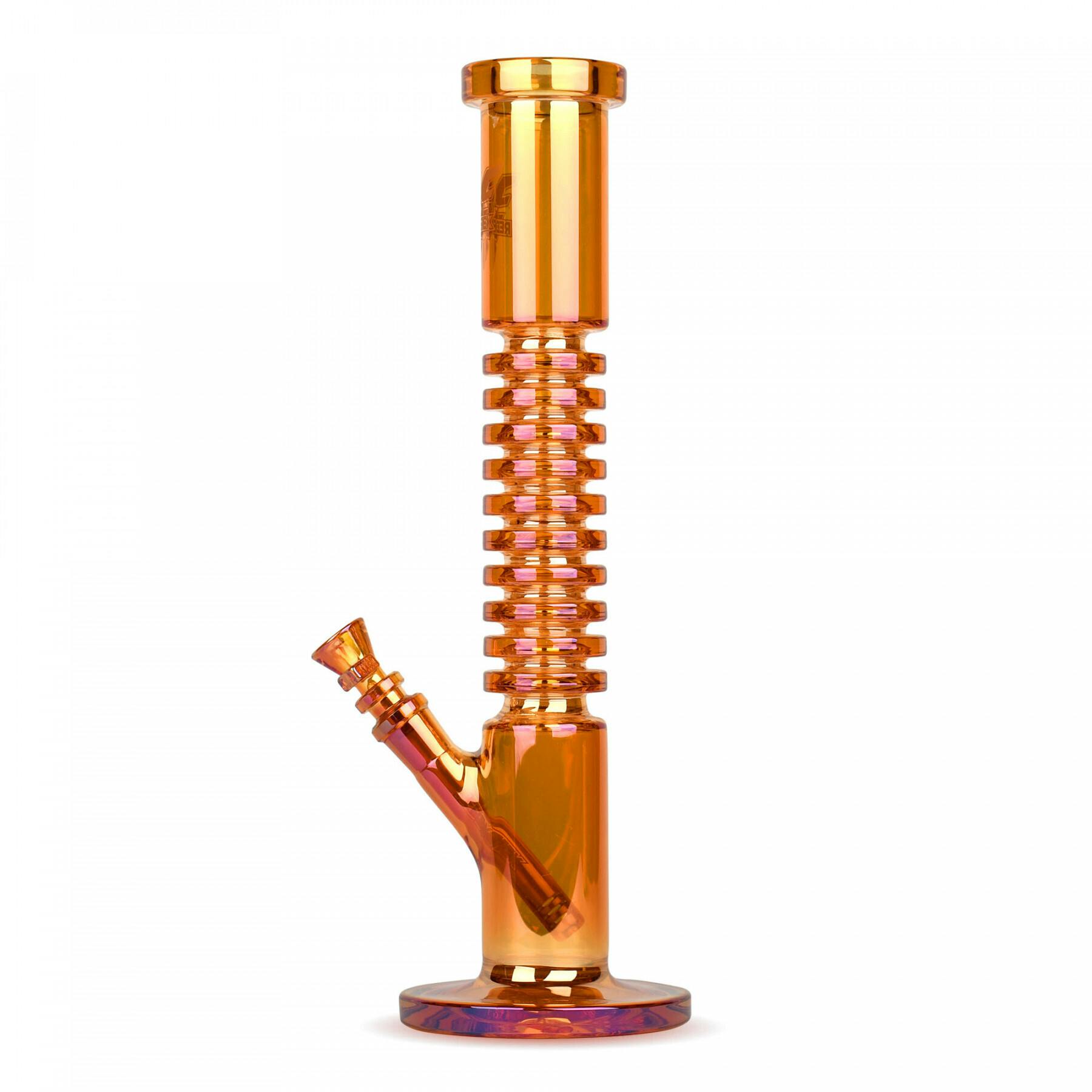 Red Eye Tek - 15" Metallic Terminator Finish Radiation Straight Tube - Red Wine