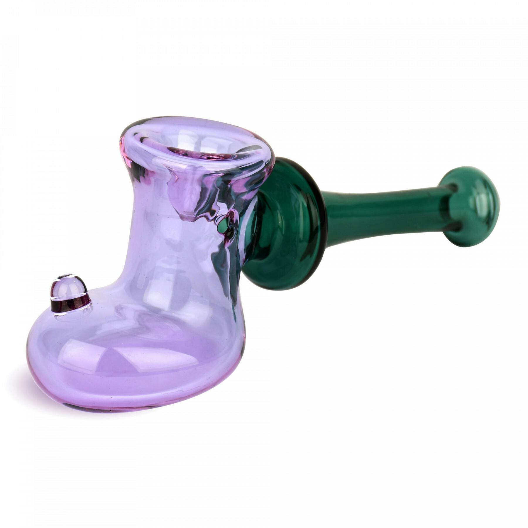 Red Eye Glass - 6.5" Boot Hammer Hand Pipe