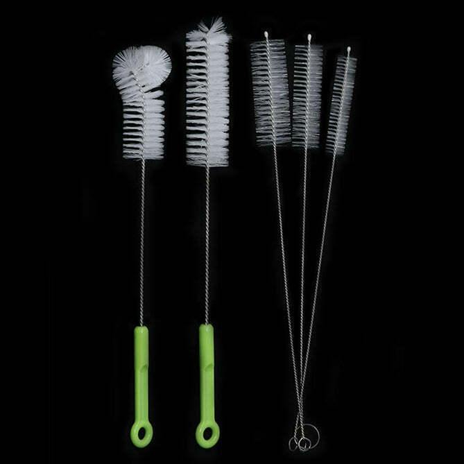 Nice Glass - 5 Piece Cleaning Brush Set