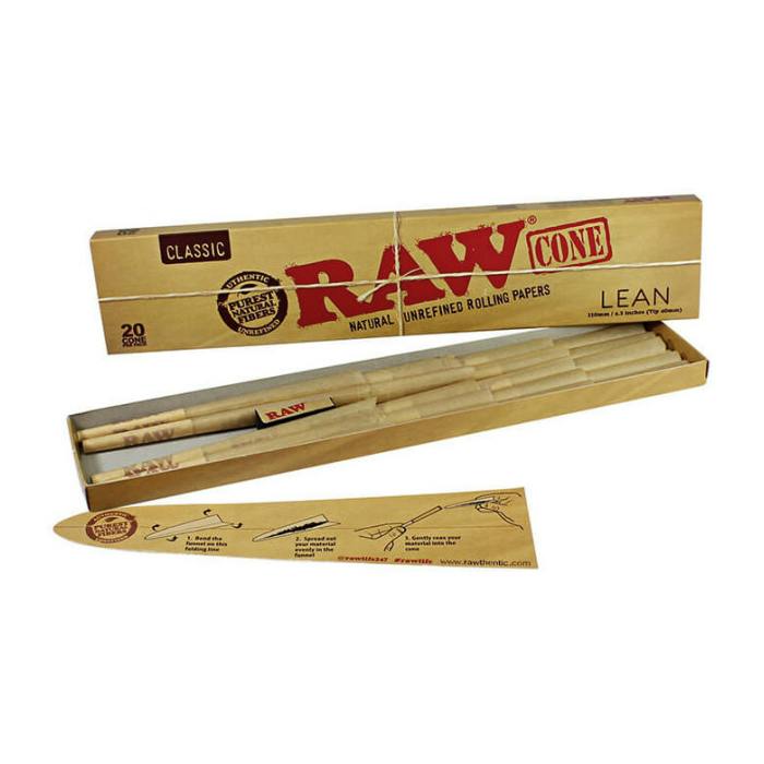 Raw - Classic Lean Cone - 20 pack
