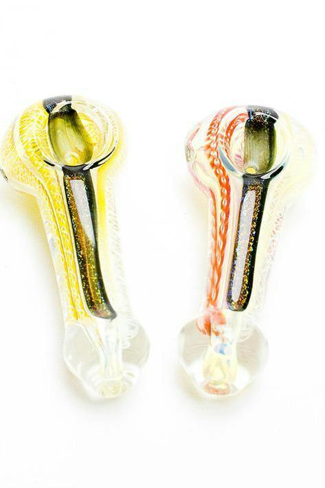 Glass Spoon Pipe - 3.5" - 6237