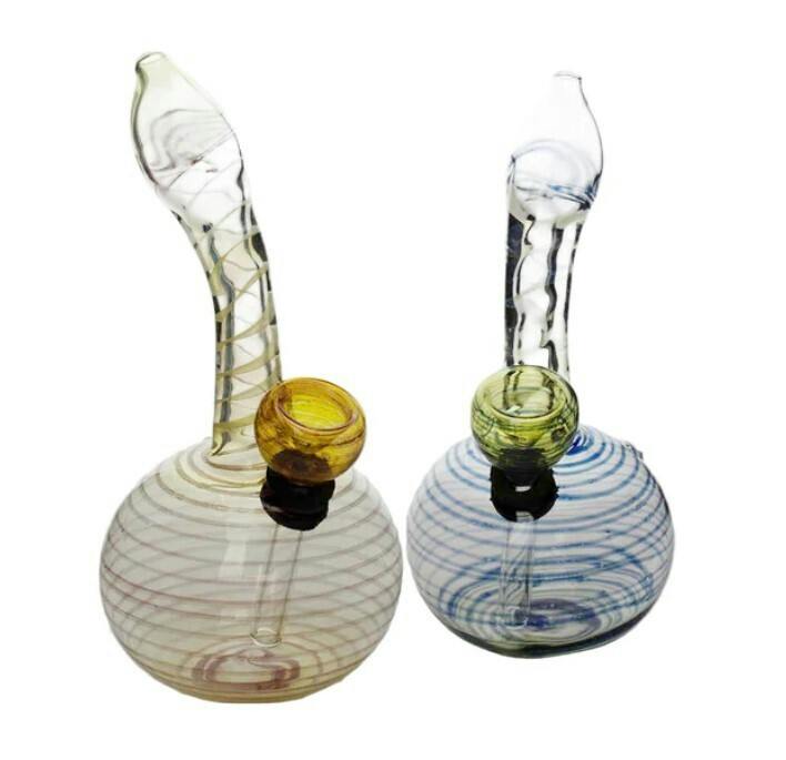 Color Changing Glass Water Bong - 6" Assorted