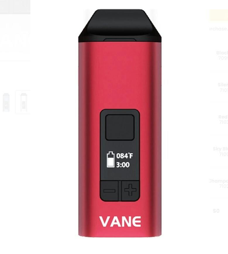Yocan - VANE Dry Herb Vaporizer - Red