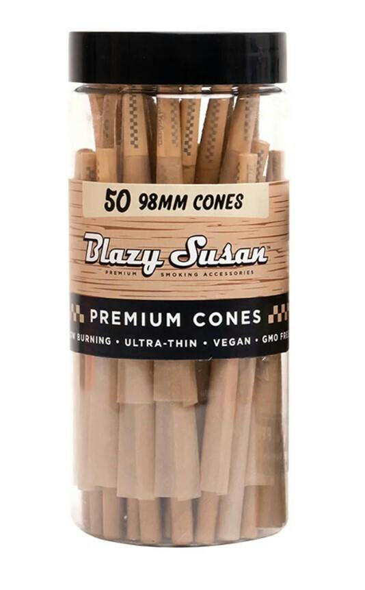 Unbleached Cones - 98mm 50pk