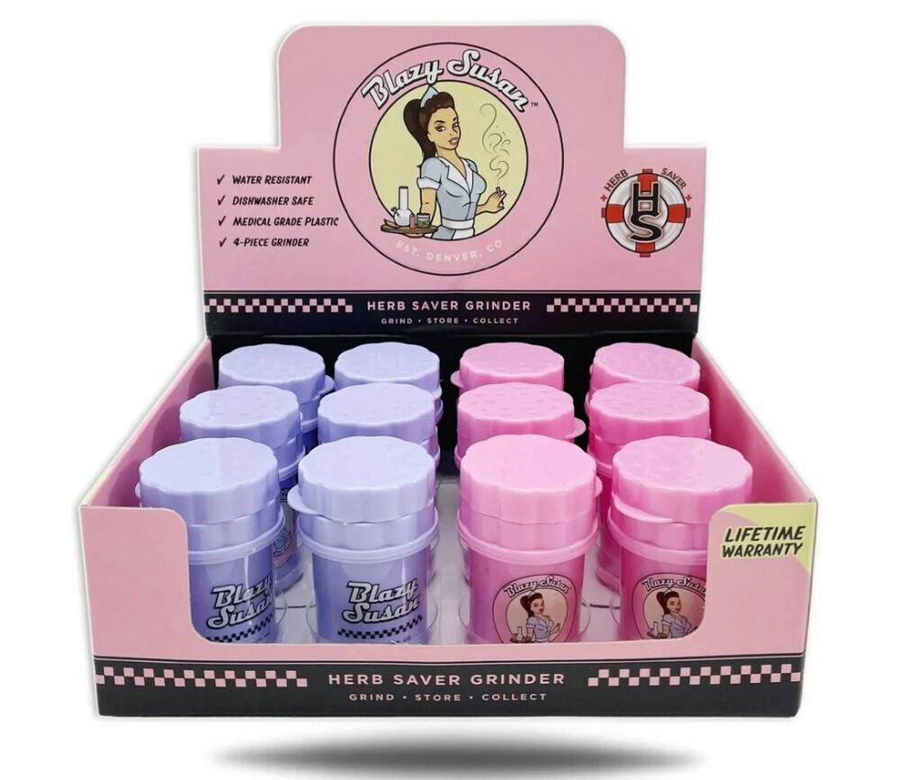 Blazy Susan - Mini 4 Piece Grinder