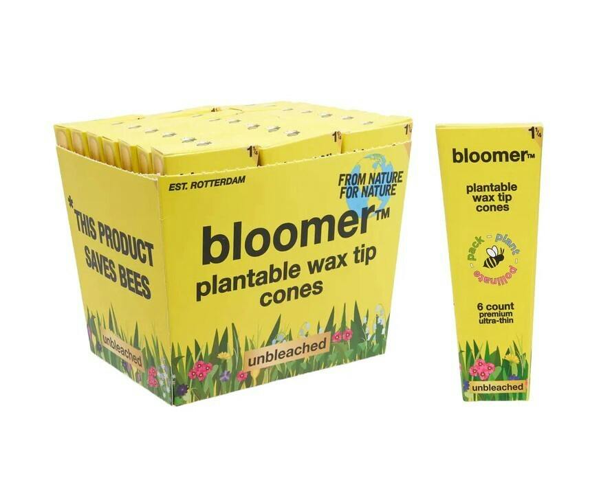 bloomer - 1-1/4 Unbleached Plantable Cones - 6 pk