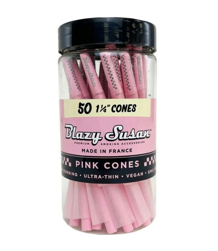 Pink Pre-Rolled Cones - 1 1/4 50pk