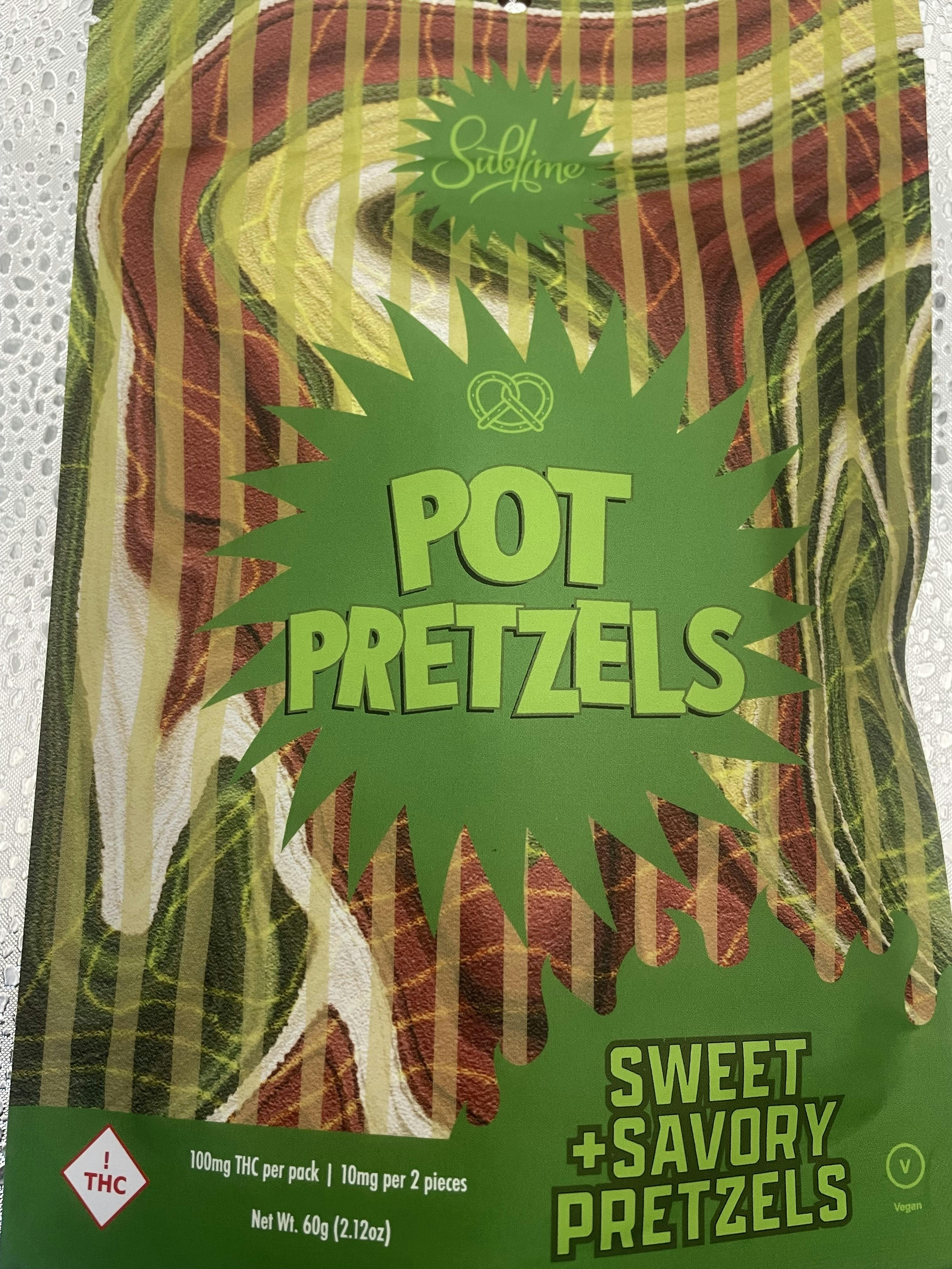 Sublime | Pot Pretzels | Sweet & Savory | 100MG (H)