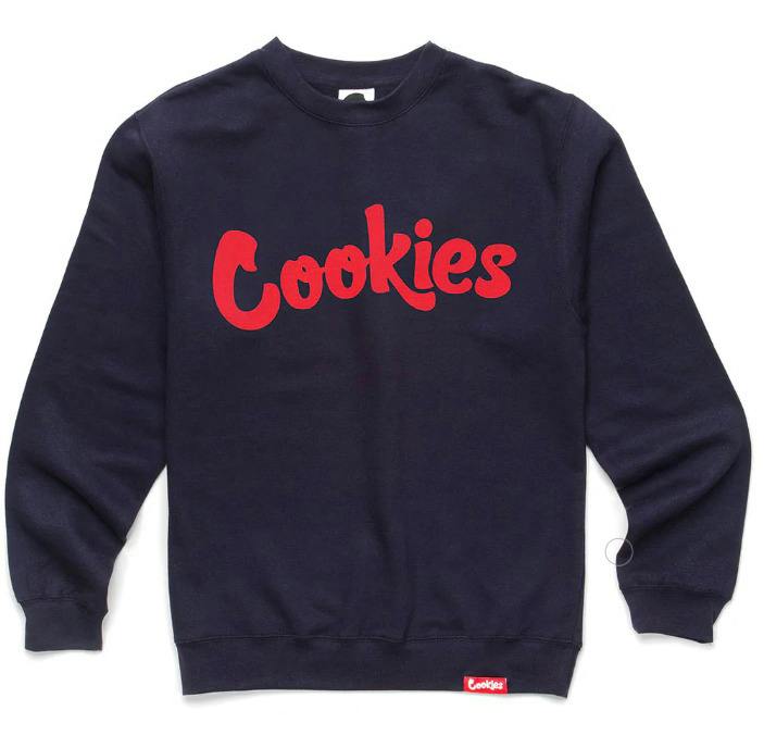 Cookies LOGO Crewneck - NAVY - M