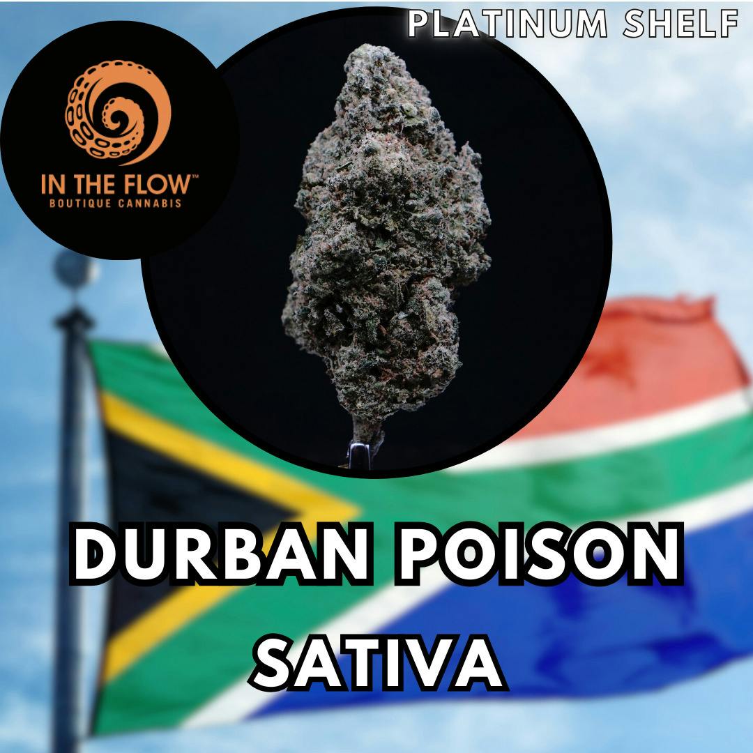 Flower - In The Flow - Durban Poison - Platinum Shelf