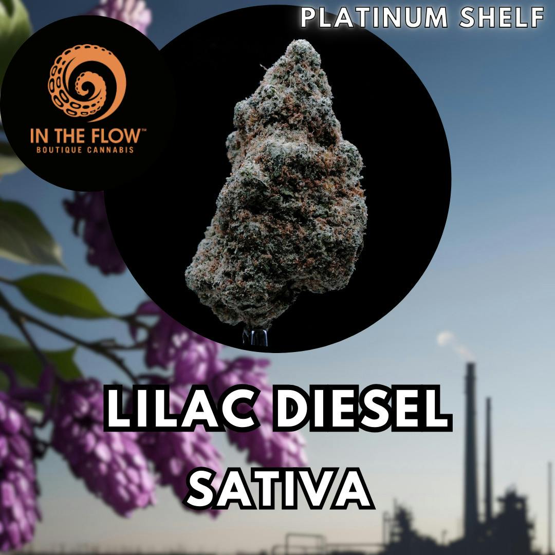 Flower - In The Flow - Lilac Diesel (S) - Platinum Shelf