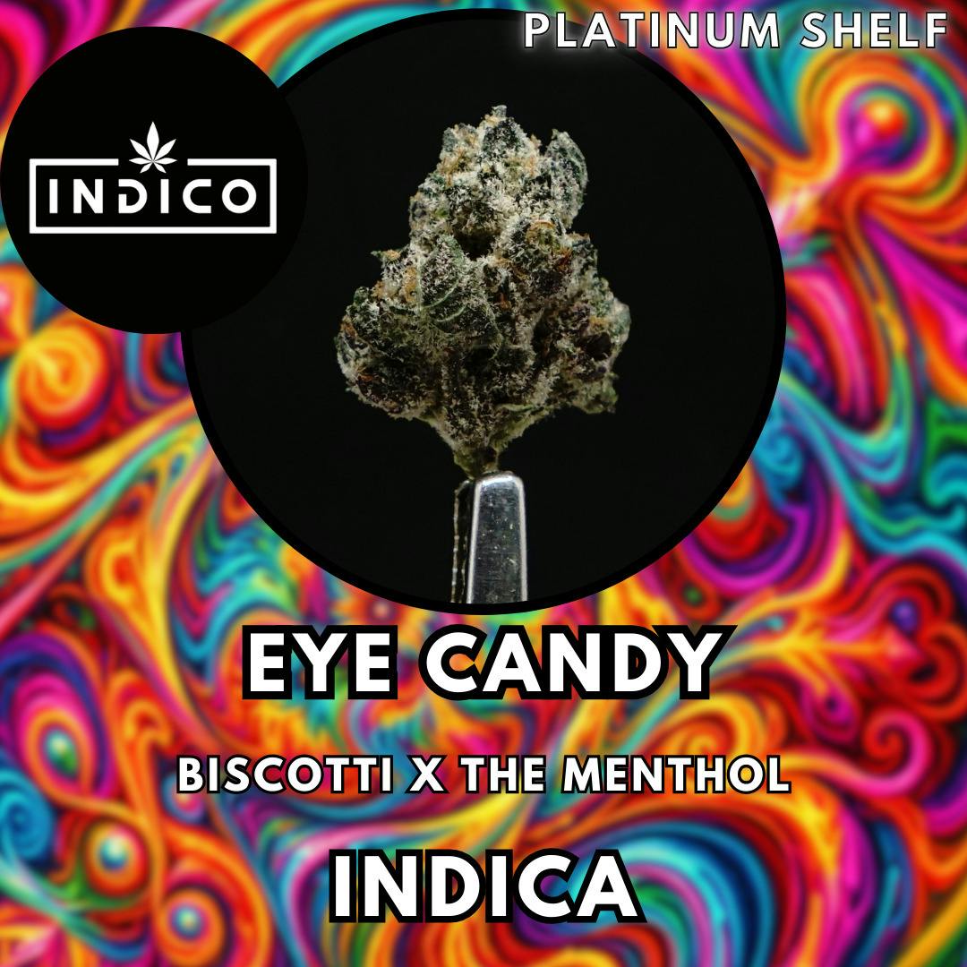 Flower - Indico - Eye Kandy - Gold Shelf