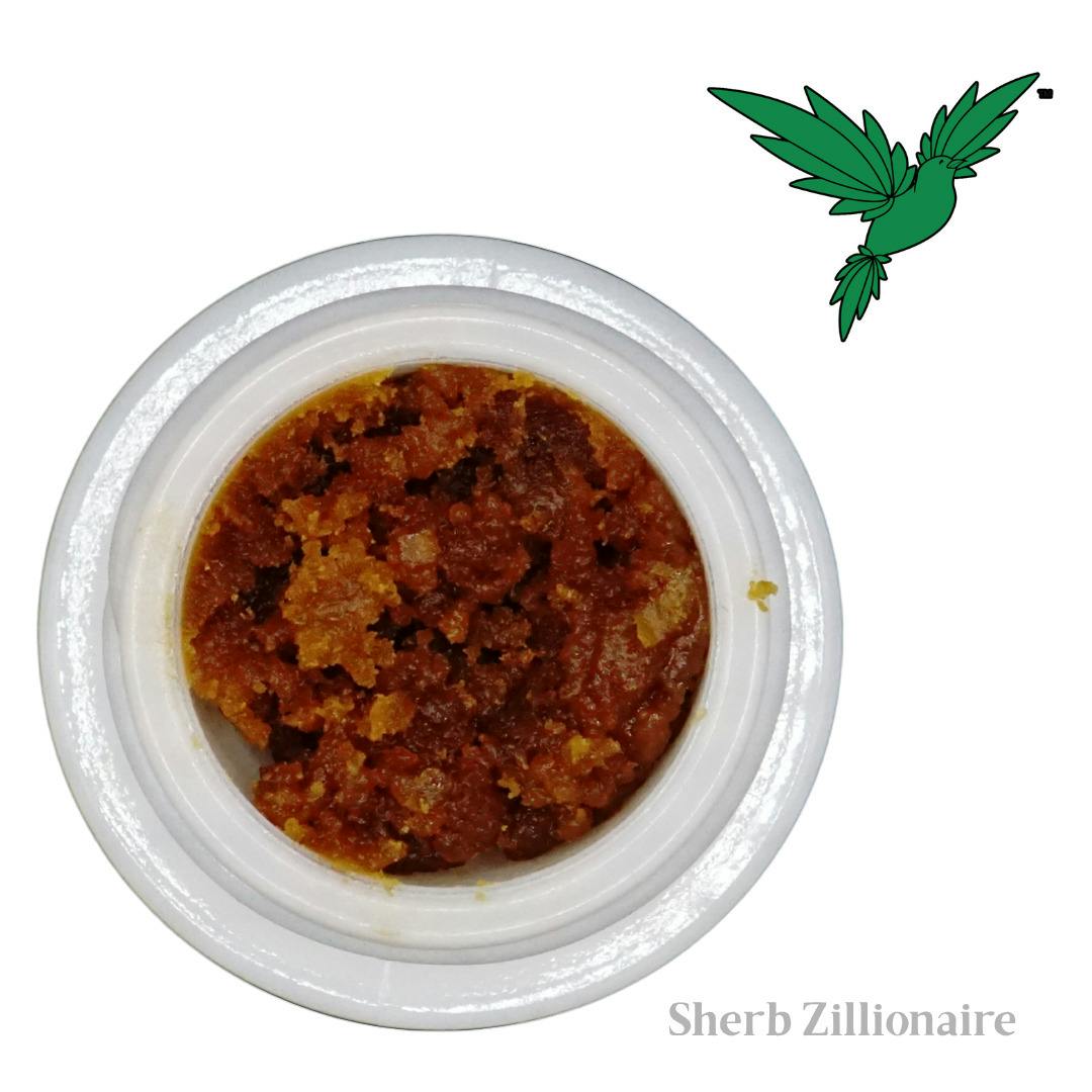 Green Treets 4g Relax Bucket - Sherb Zillionaire Wax 4g