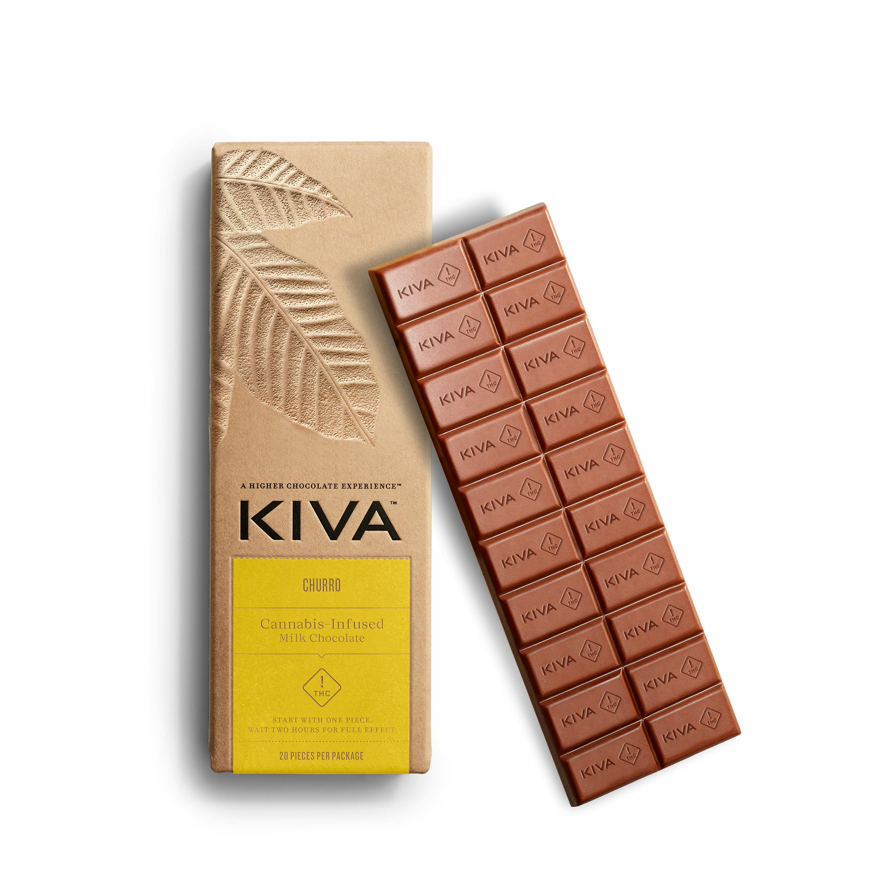 Churro Bar | Ice Hash Infused Chocolate 110mg 20pk