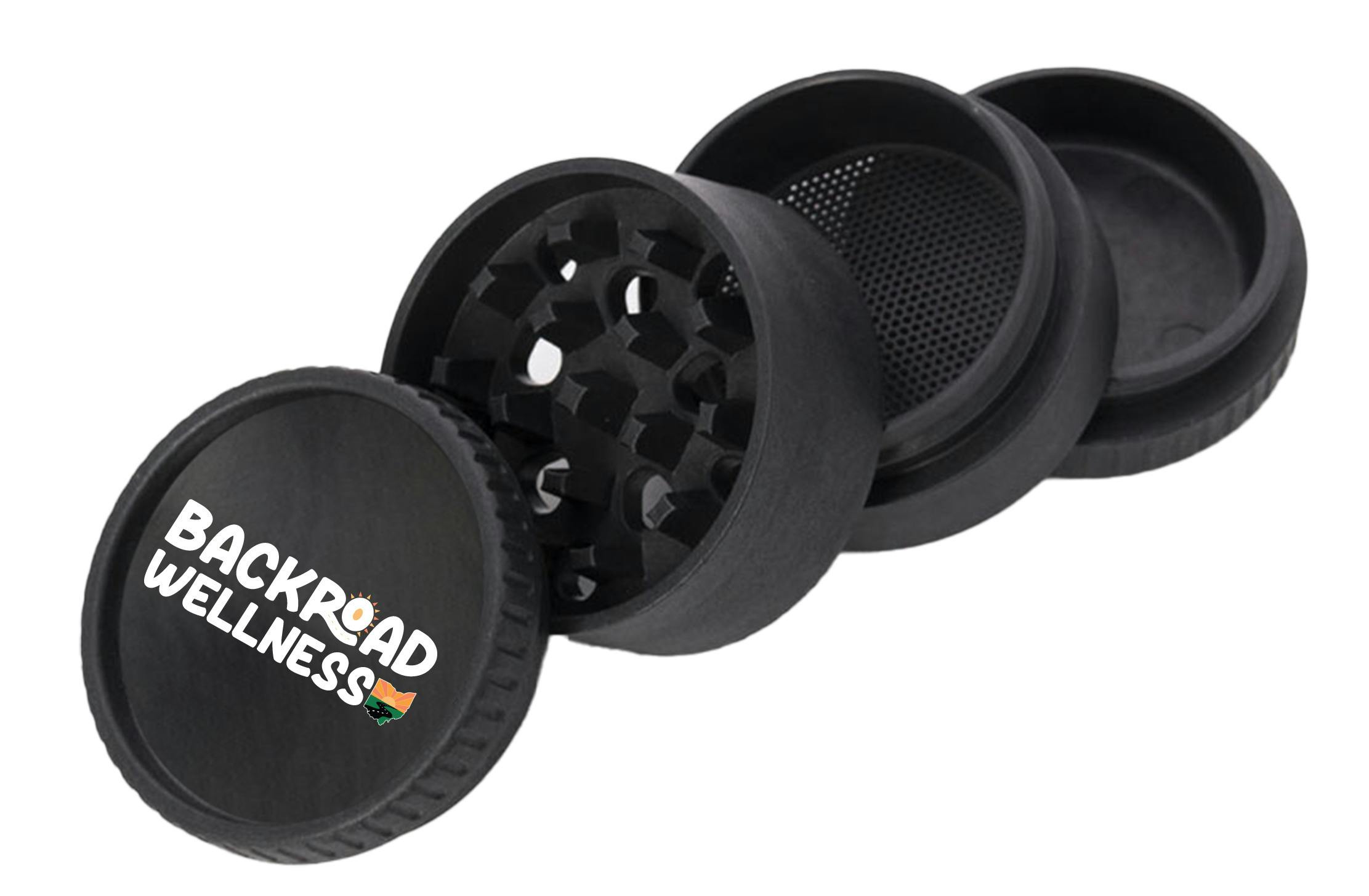 55mm Hemp - Black | Grinder