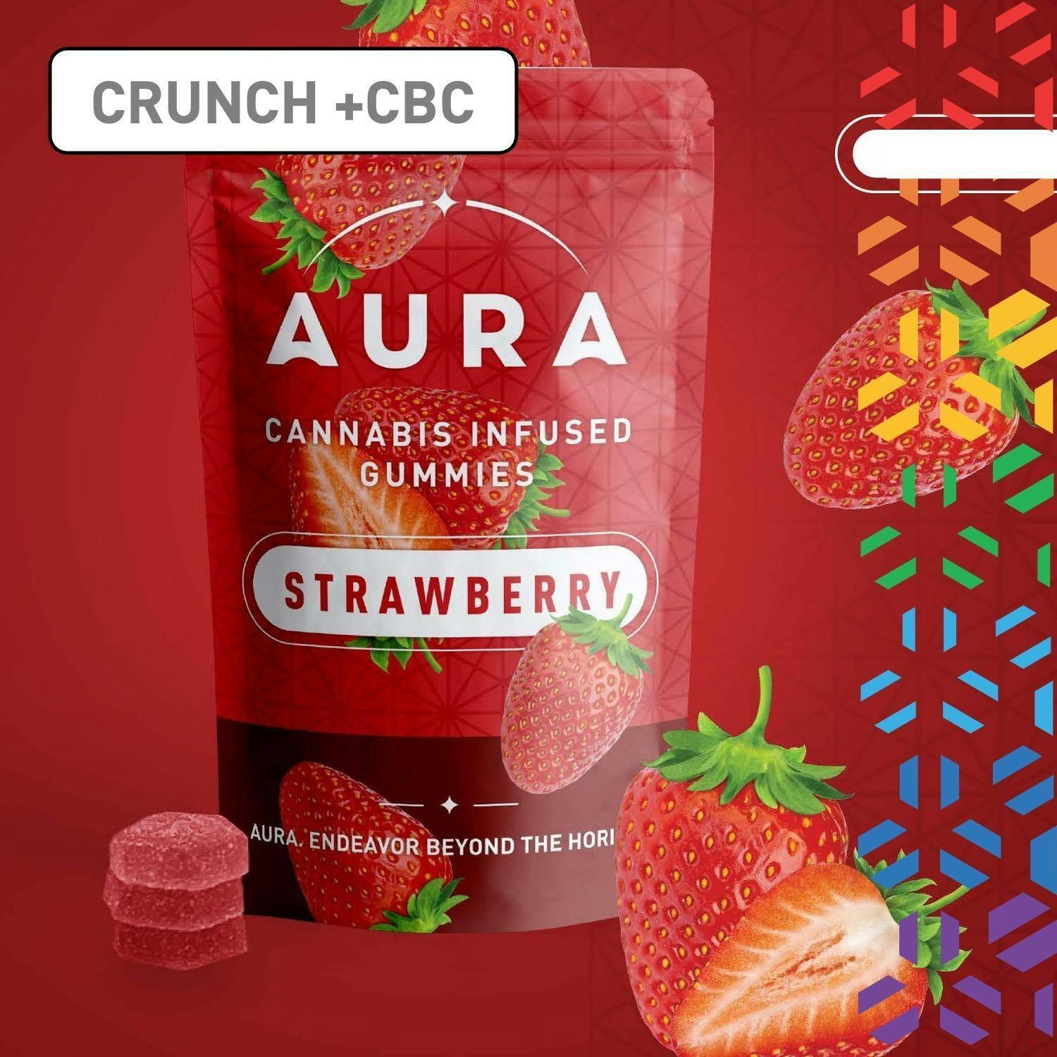 Strawberry Crunch | Gummies 1:1 THC:CBC 110mg 10pk