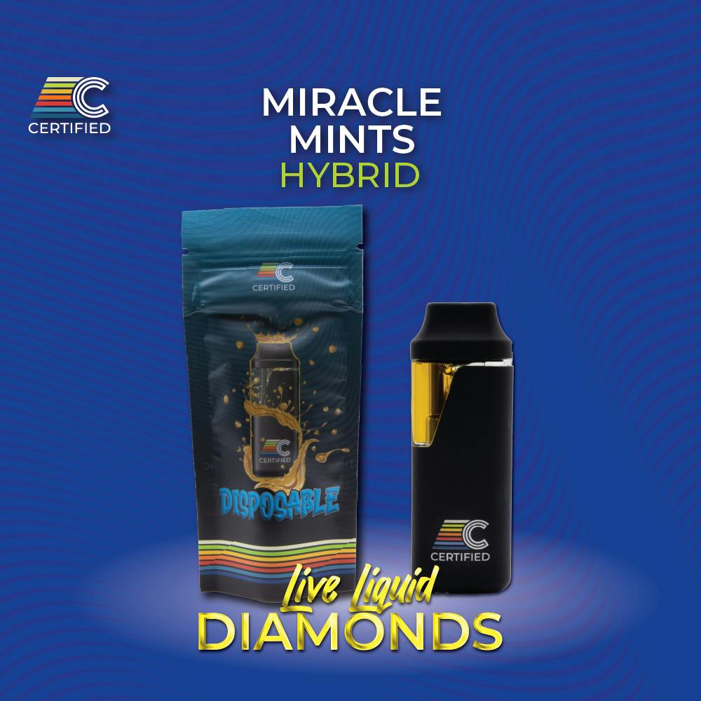 Miracle Mints | Live Liquid Diamonds Disposable