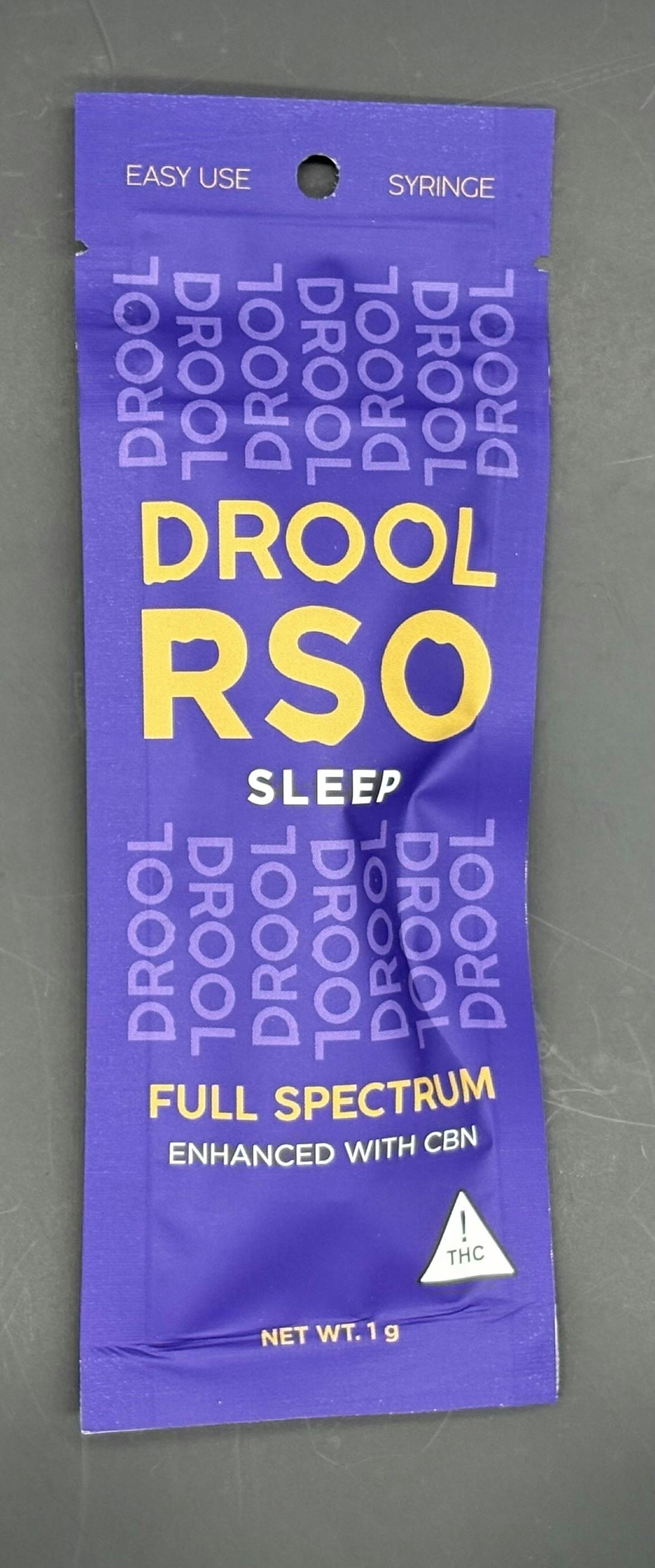 Drool Sleep RSO 1 Gram Syringe