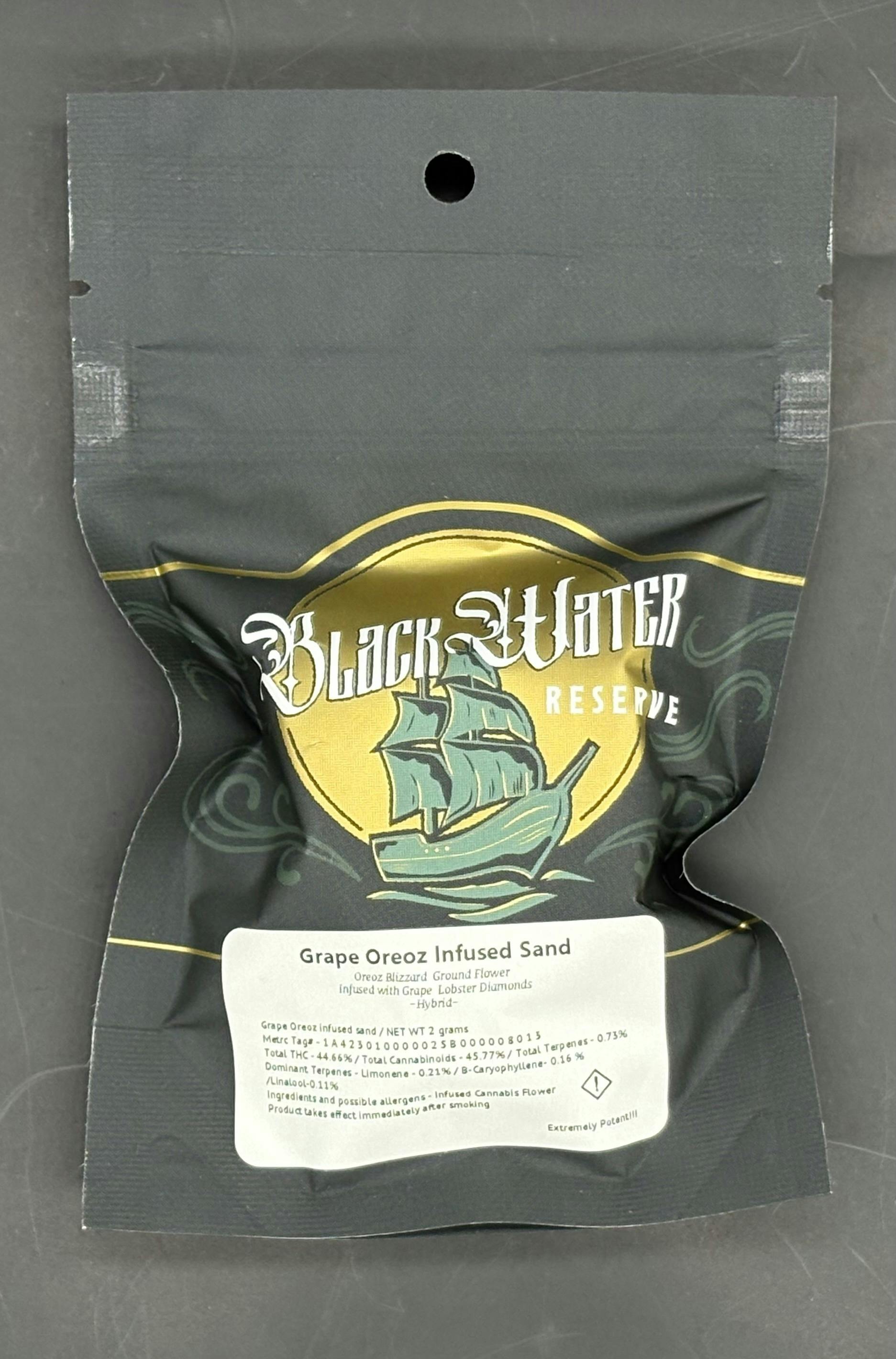 Black Water Reserve - Grape Oreoz Infused Sand - 2g