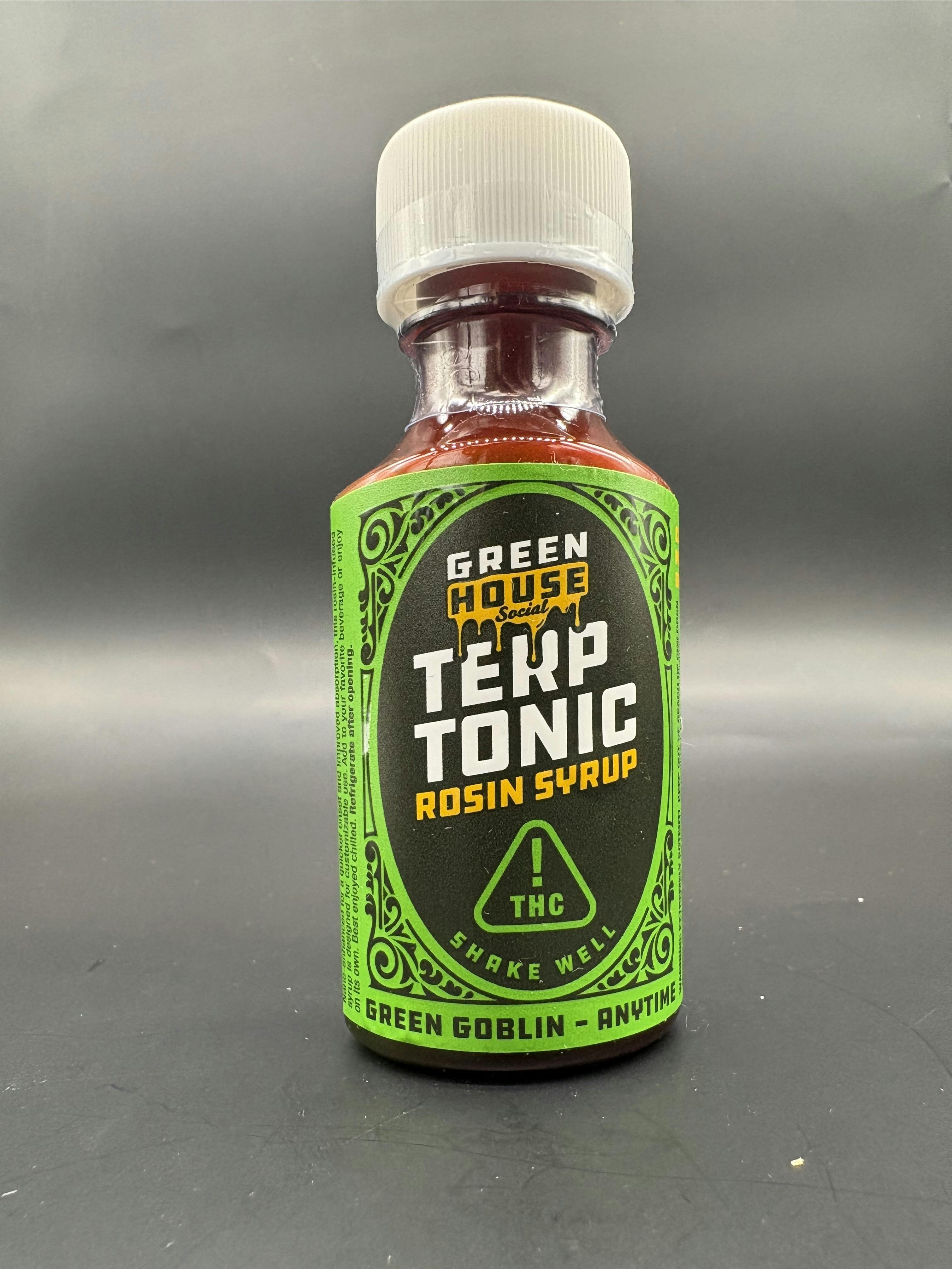 Greenhouse Social - Green Goblin - Terp Tonic Rosin Syrup