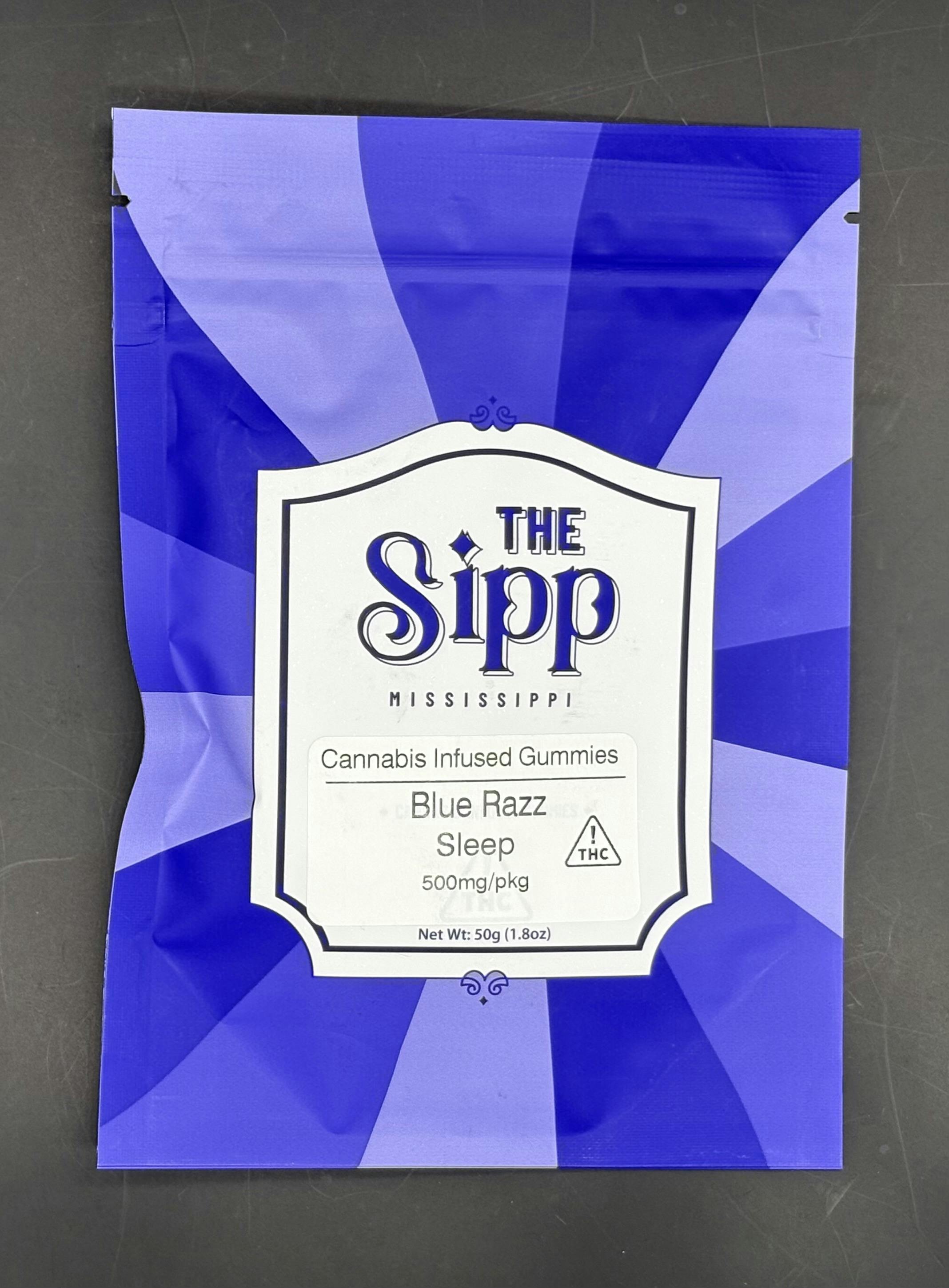 The Sipp - Blue Razz Sleep - 500mg