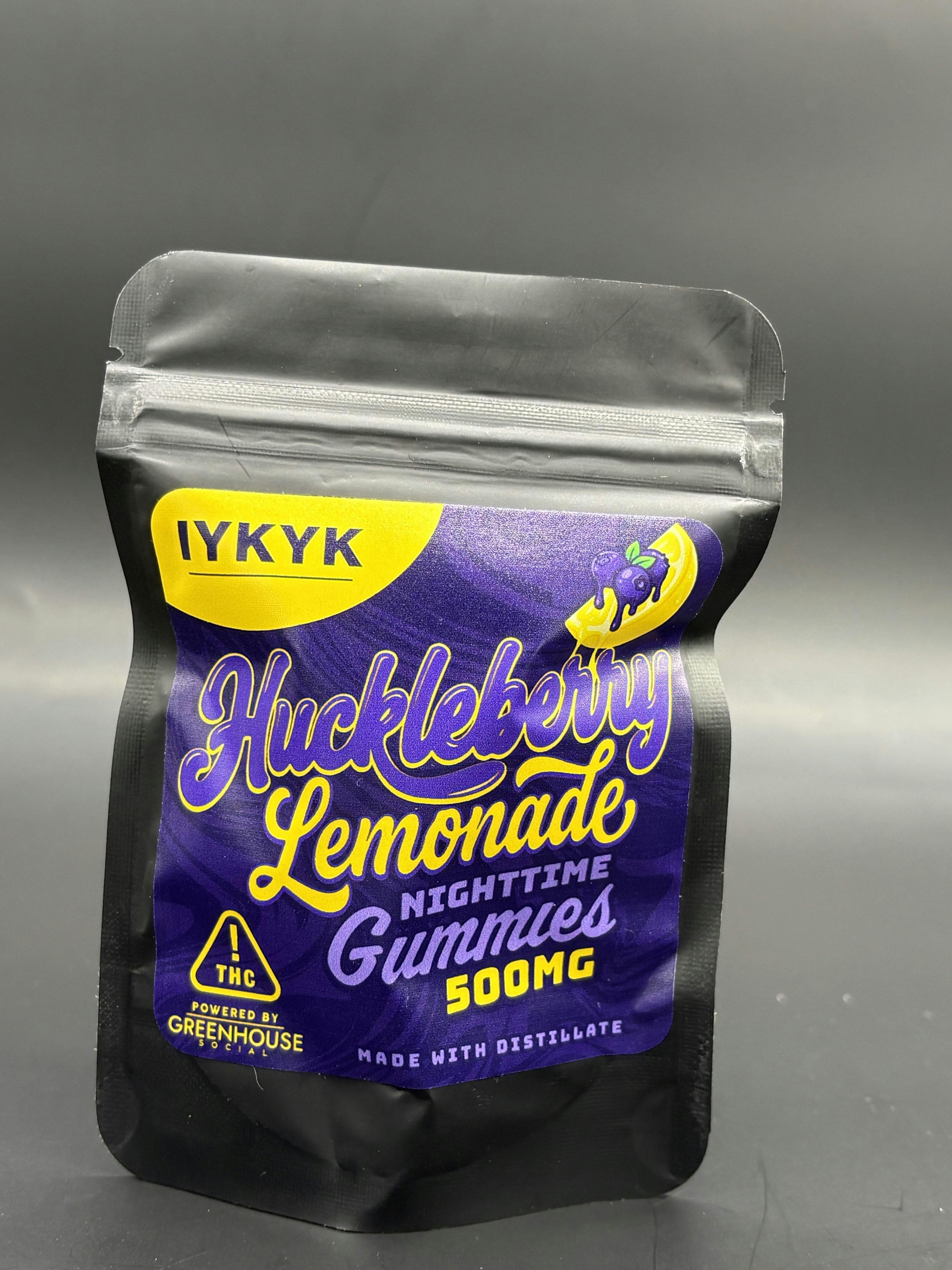 IYKYK - Huckleberry Lemonade Gummies -500mg