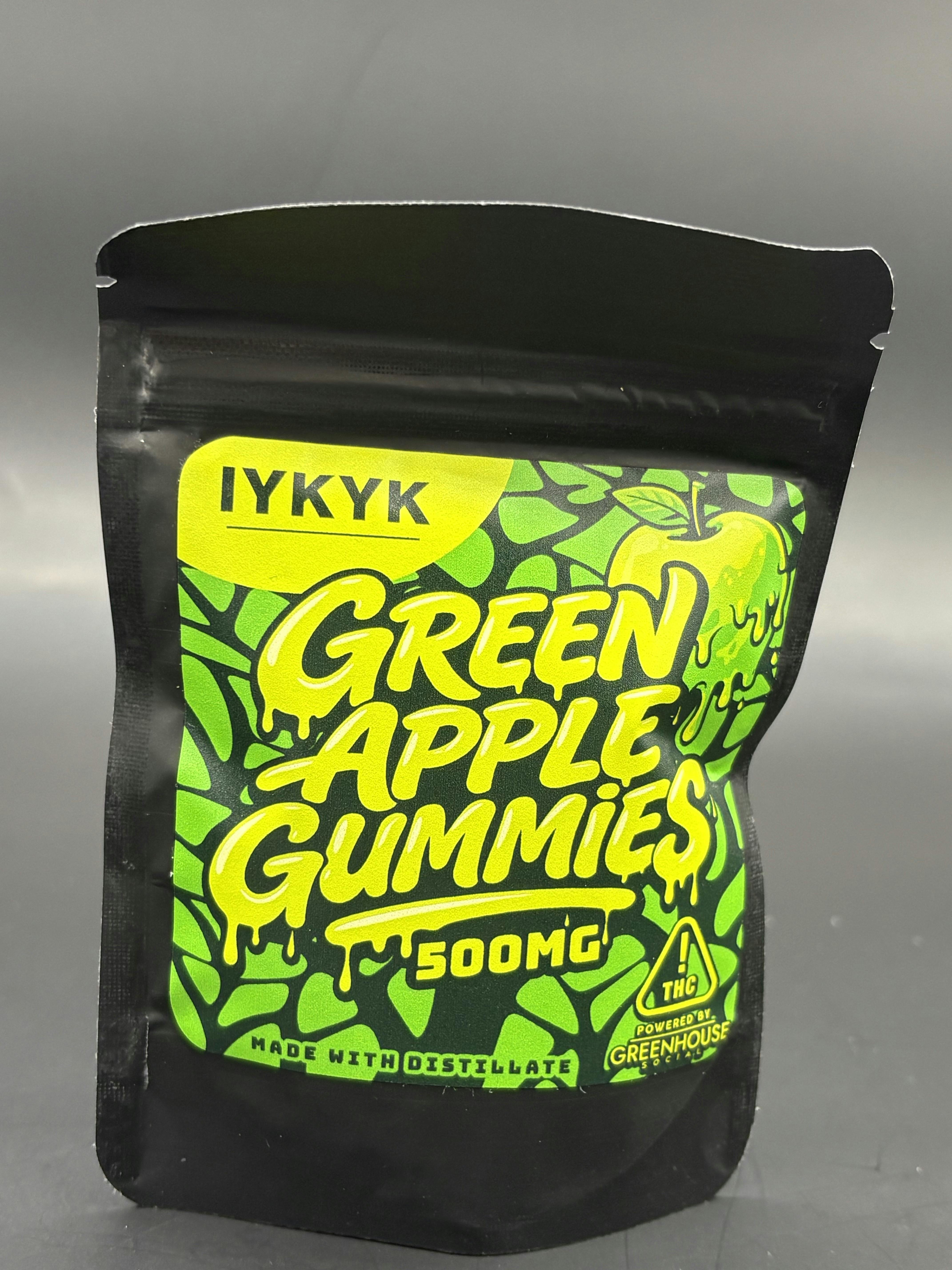IYKYK - Green Apple Gummies - 500mg