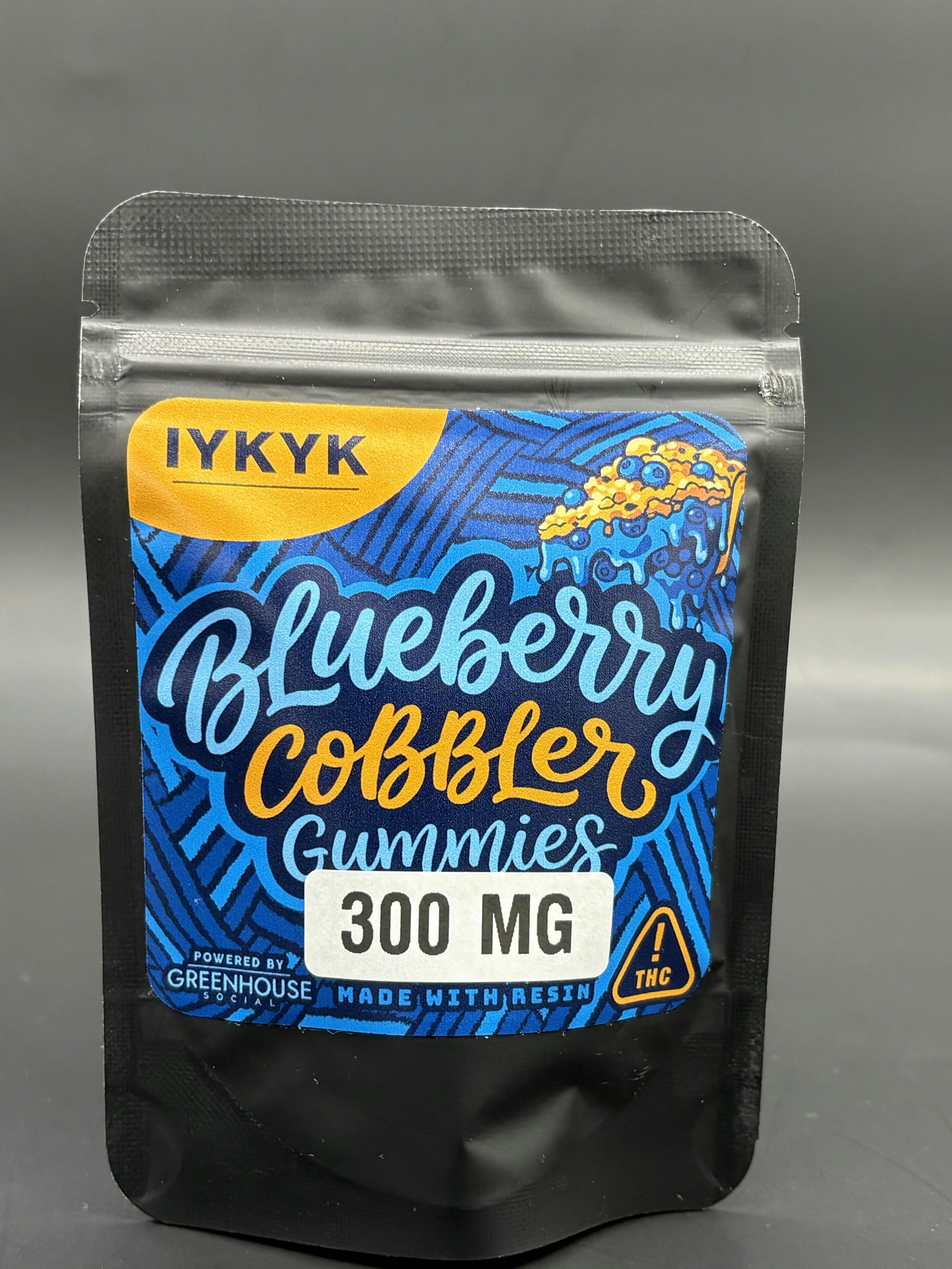 IYKYK - Blueberry Cobbler Gummies - 300mg