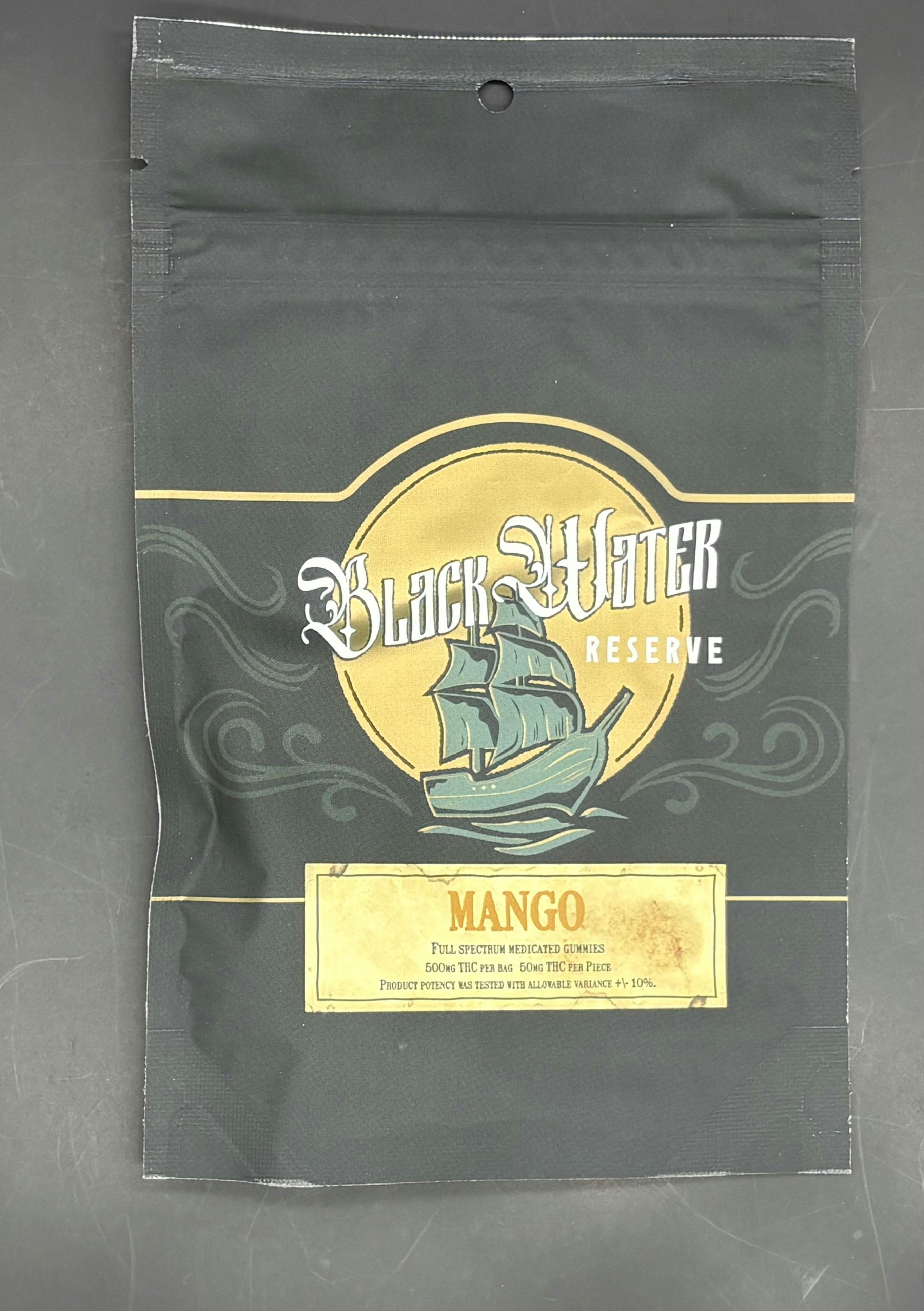 Black Water Reserve - Mango Gummies - 500mg