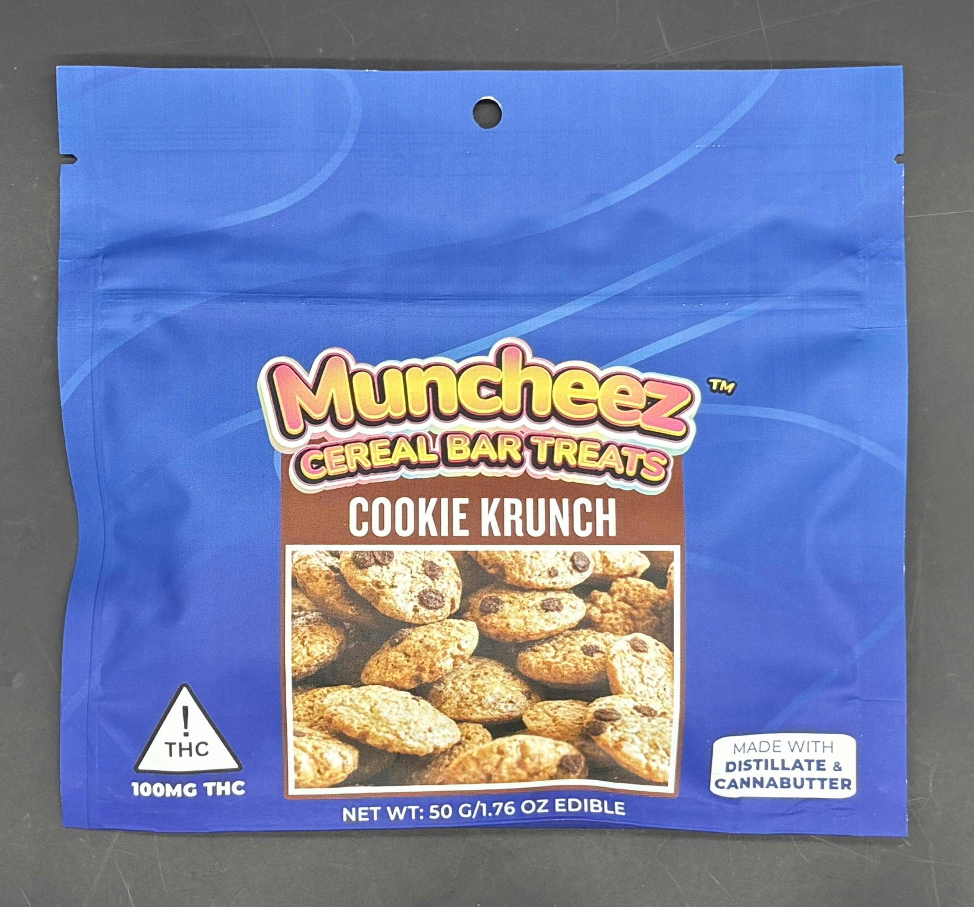 Muncheez | Cookie Krunch Cereal Bar | 100mg | 10ct | 10mg/ea by Muncheez MS