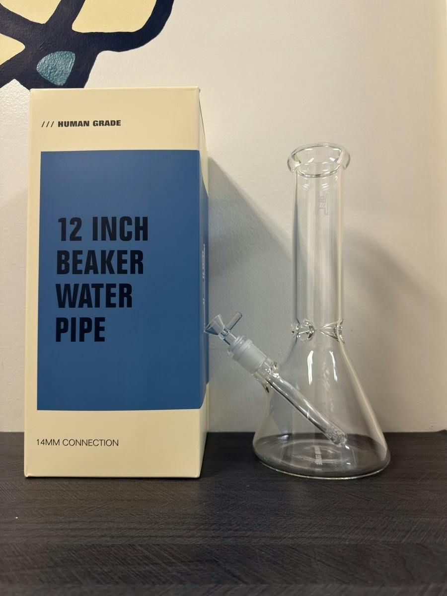 Human Grade - 12" Beaker Bong