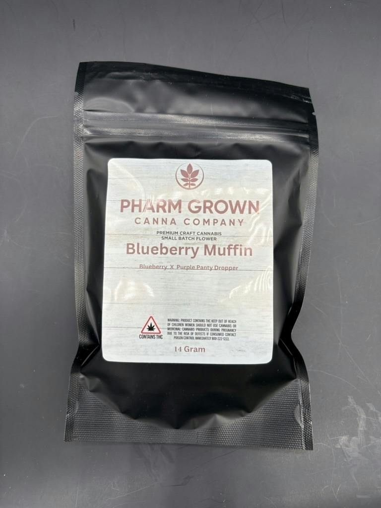 Pharm Grown - Blueberry Muffin - 14G - Flower