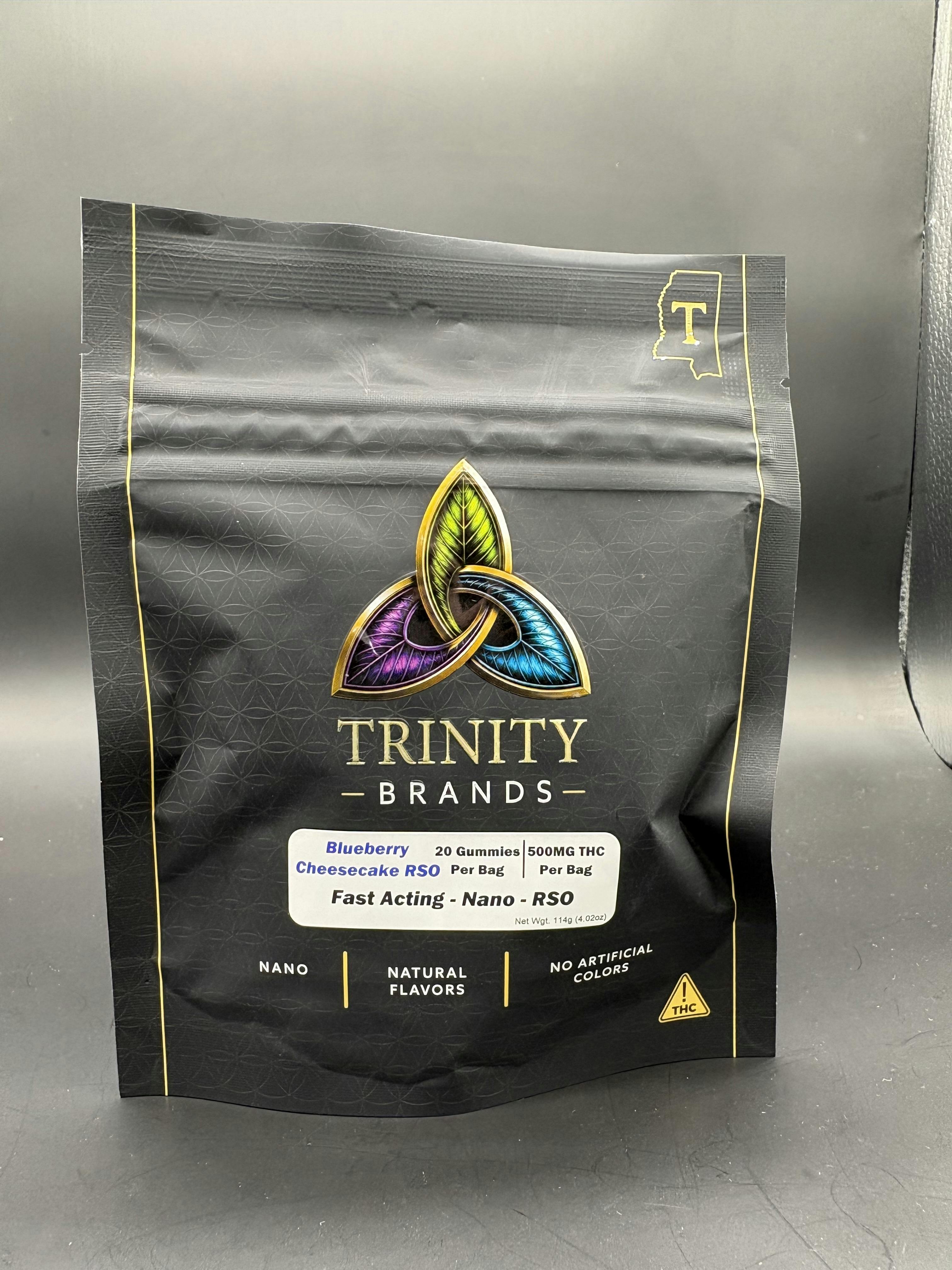 Trinity - Blueberry Cheesecake RSO - 20ct 500mg bags