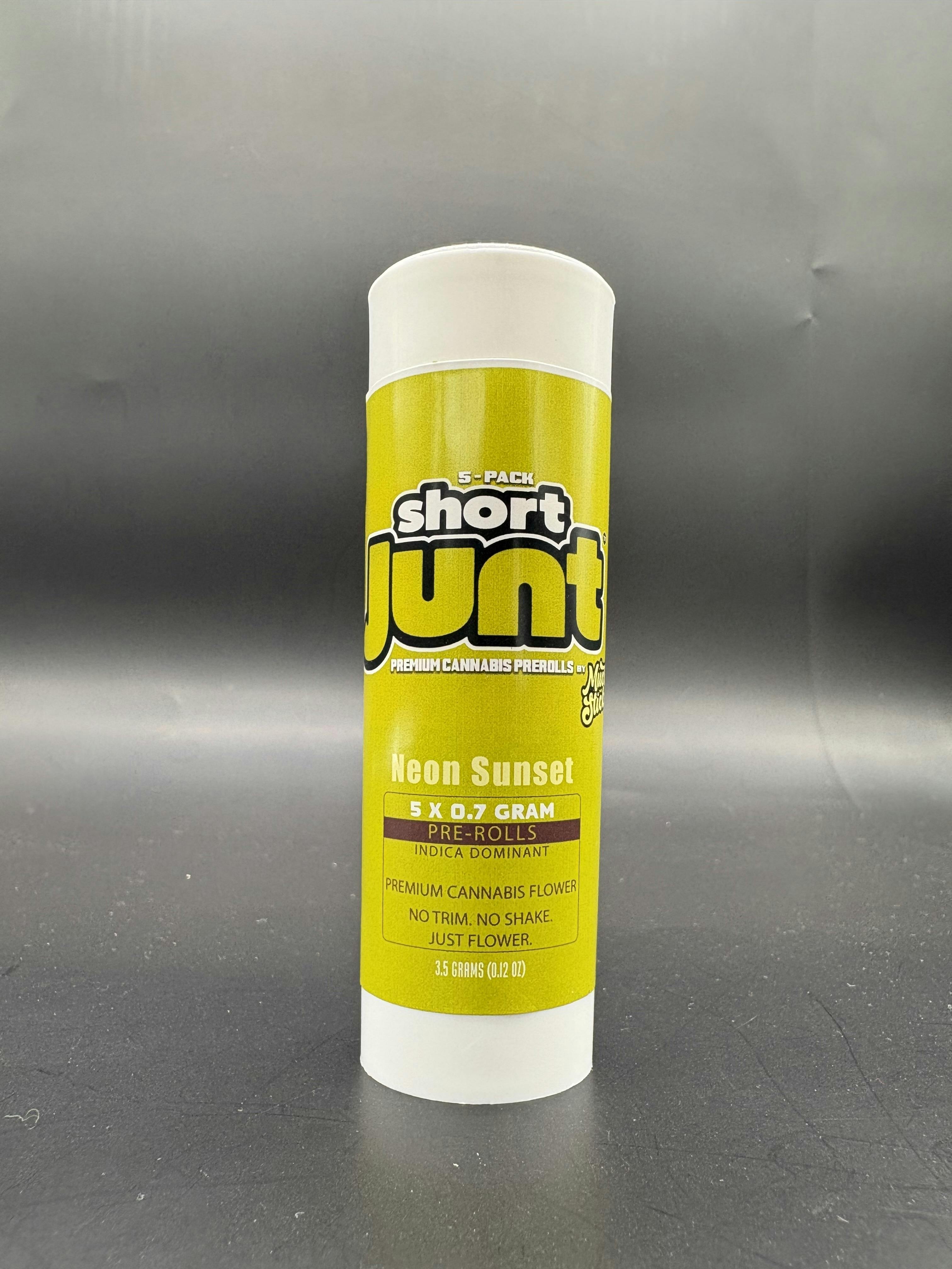 Junt - Neon Sunset- (5 x .7g) Pre- Rolls