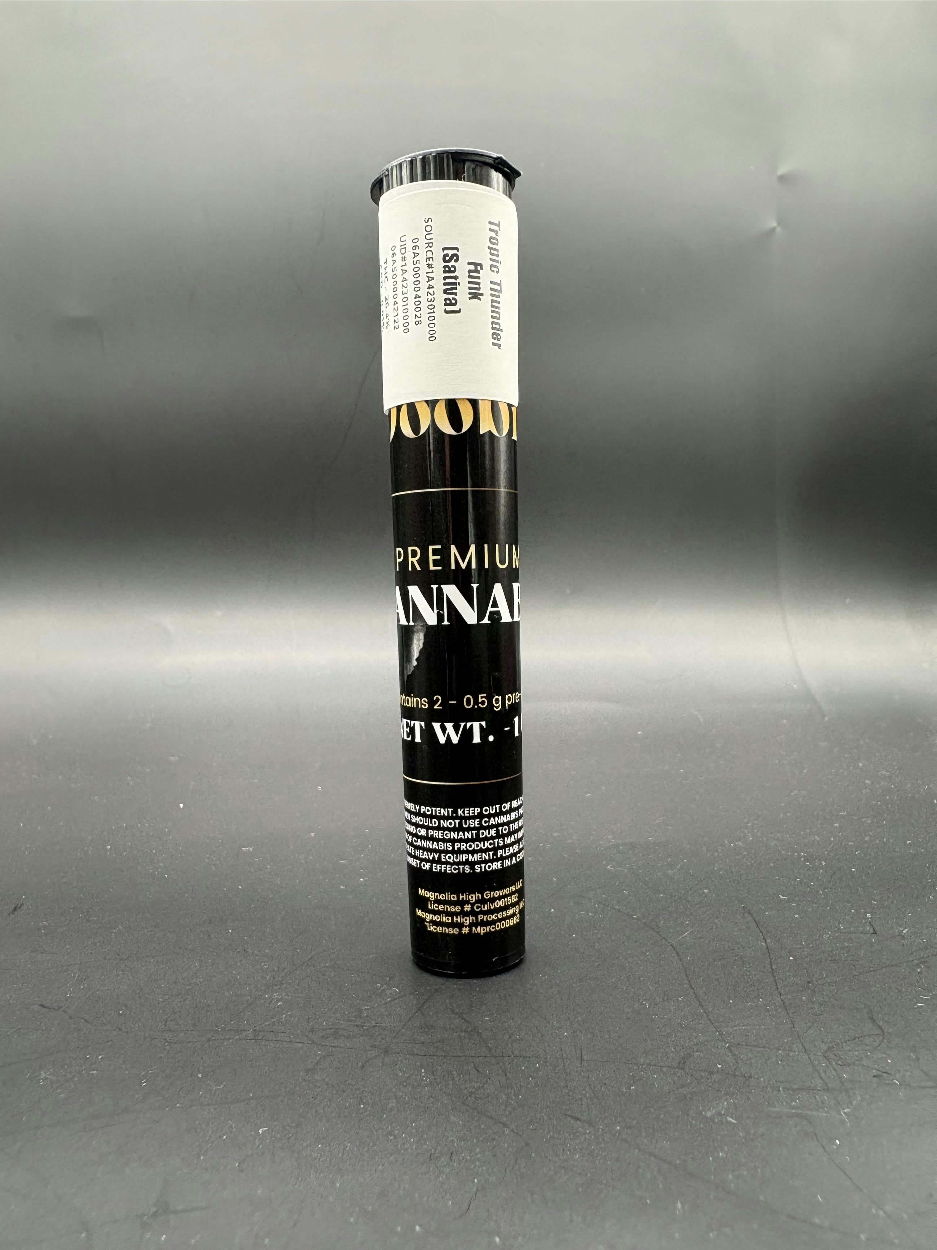 Doobie - Tropic Thunder Funk - ( 2 x .5g) Pre-Rolls (SAT)