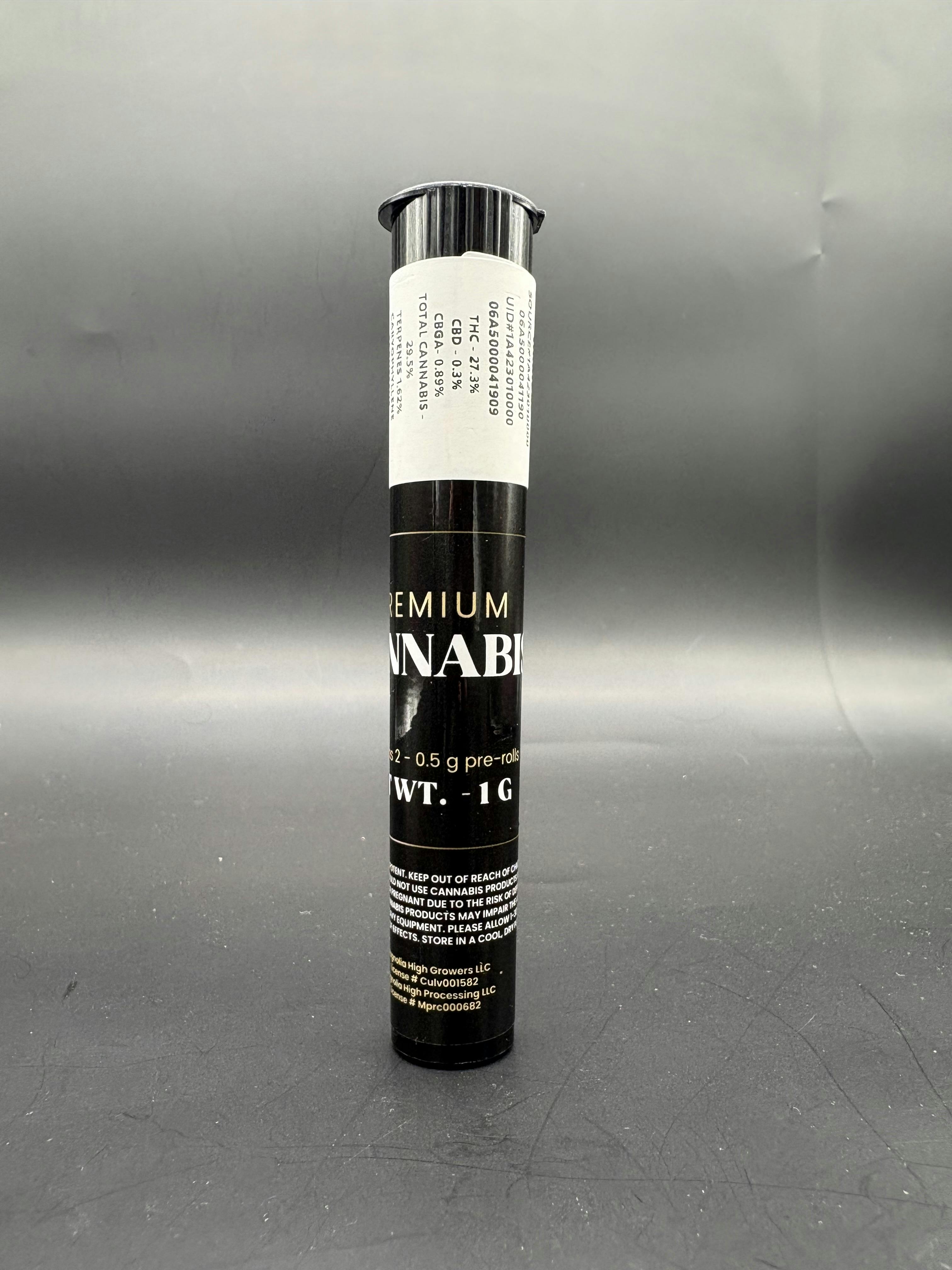 Maghigh- Red Velvet Runtz - (2 x .5g) Pre- Roll IND