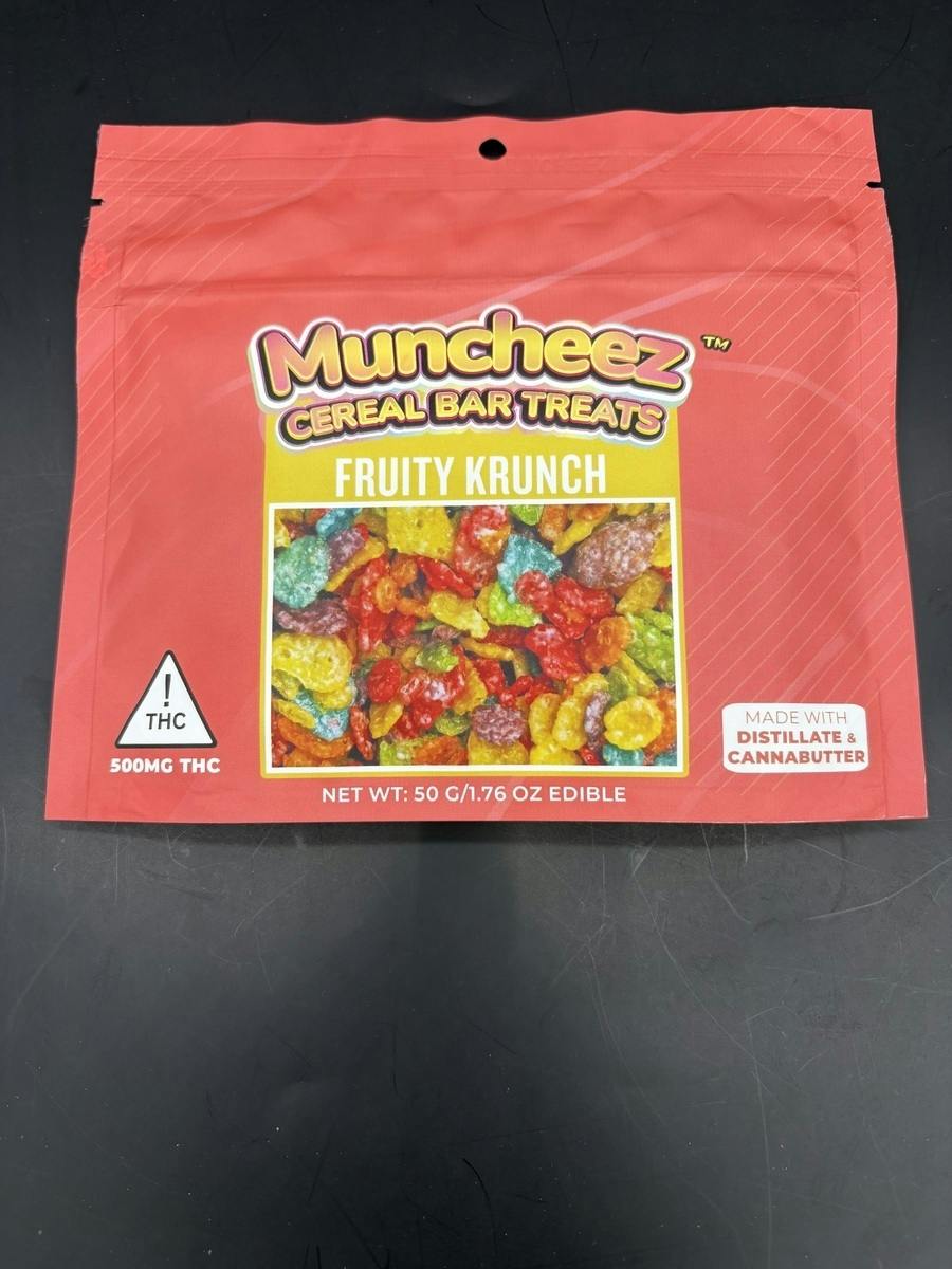 Muncheez - Fruity Krunch Cereal Bar - 500mg
