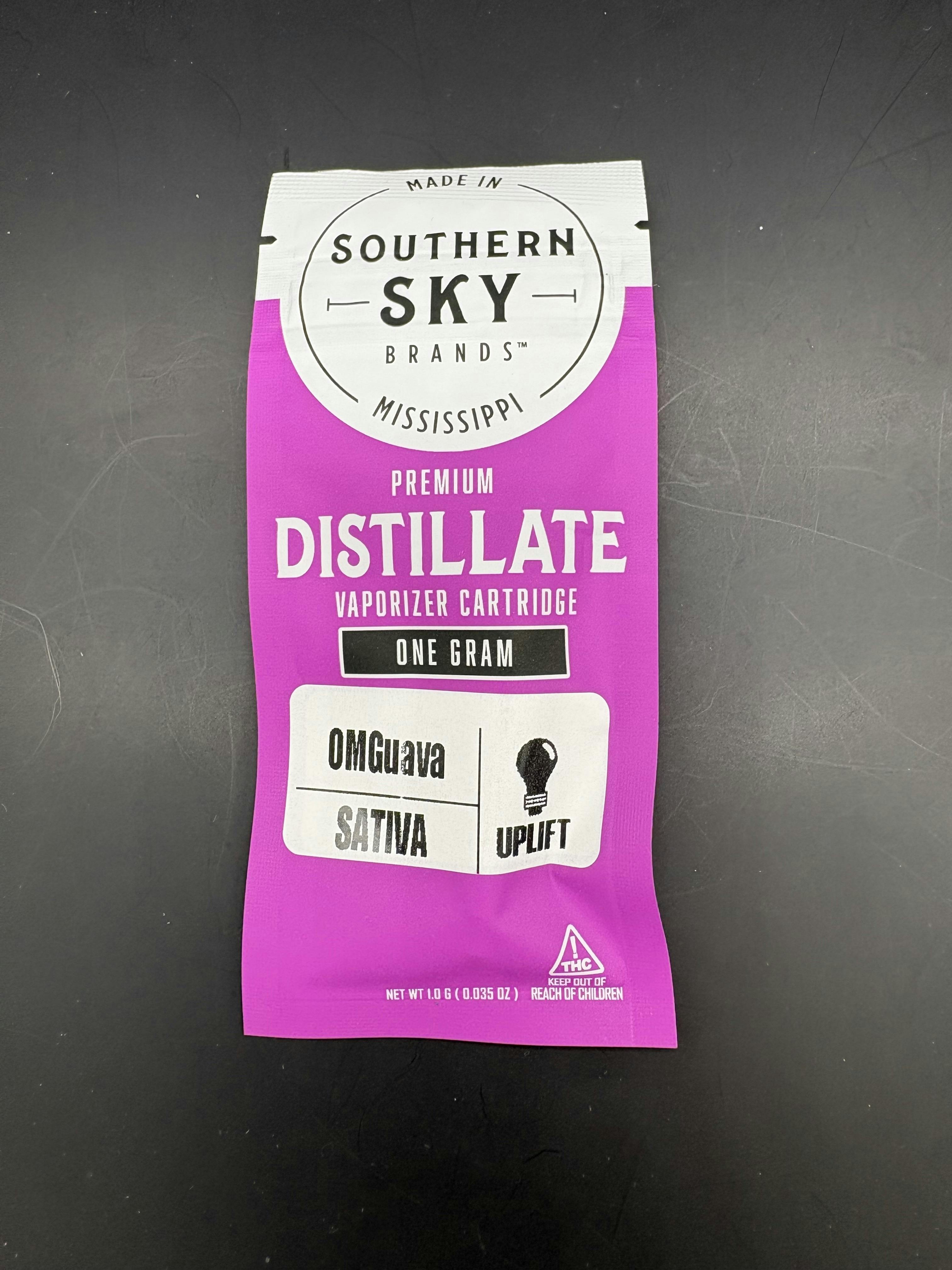 Southern Sky - OMGuava - 1g Vape Cart- SATIVA