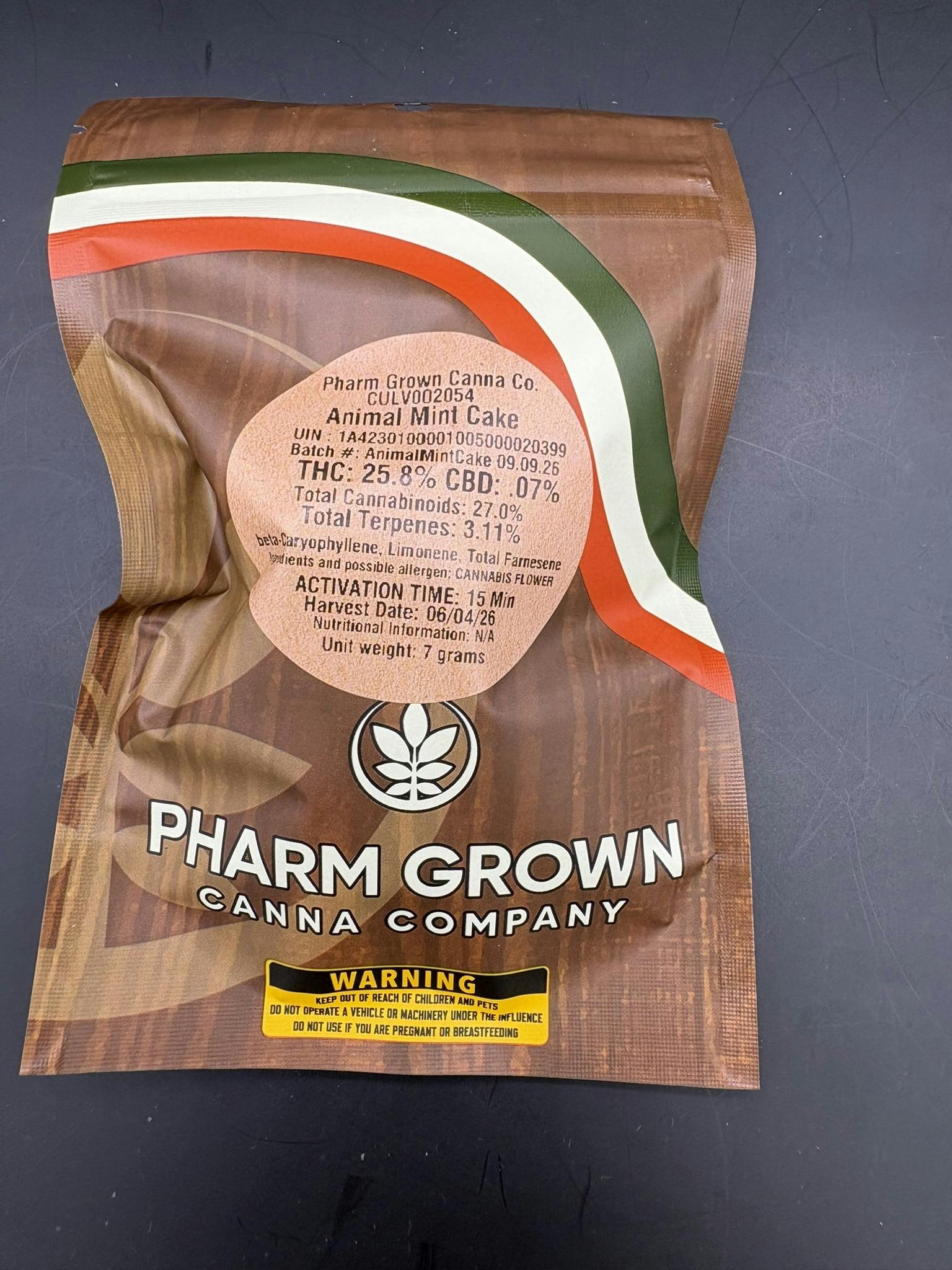 Pharm Grown - Animal Mint Cake - 7g - (HYB)