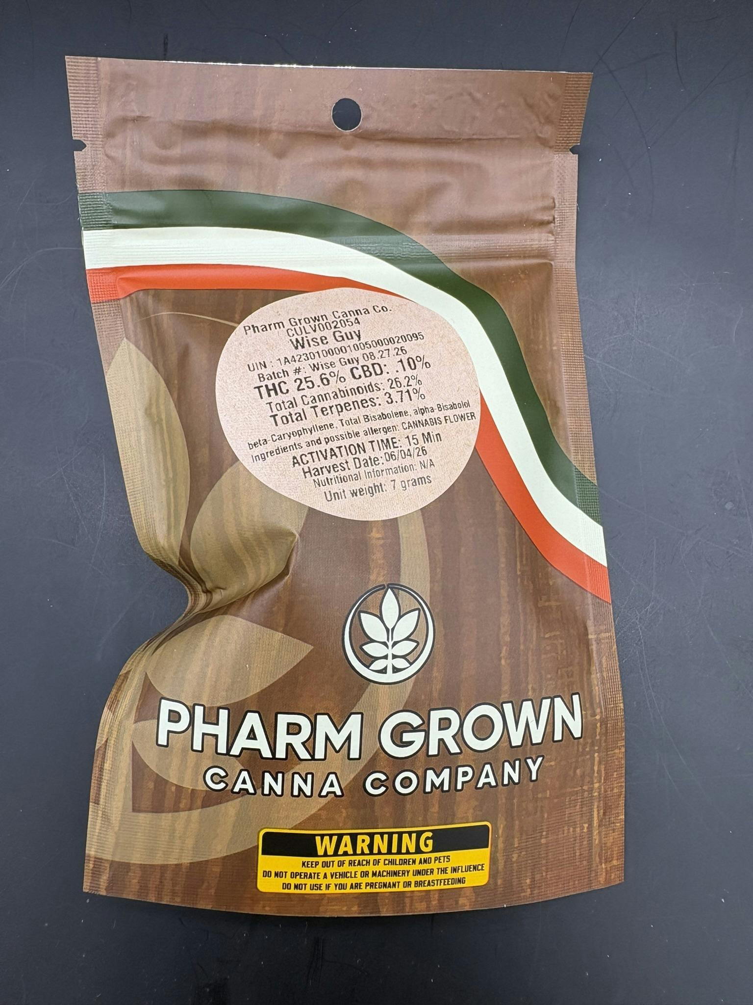 Pharm Grown - Wise Guy - 7g (HYB)