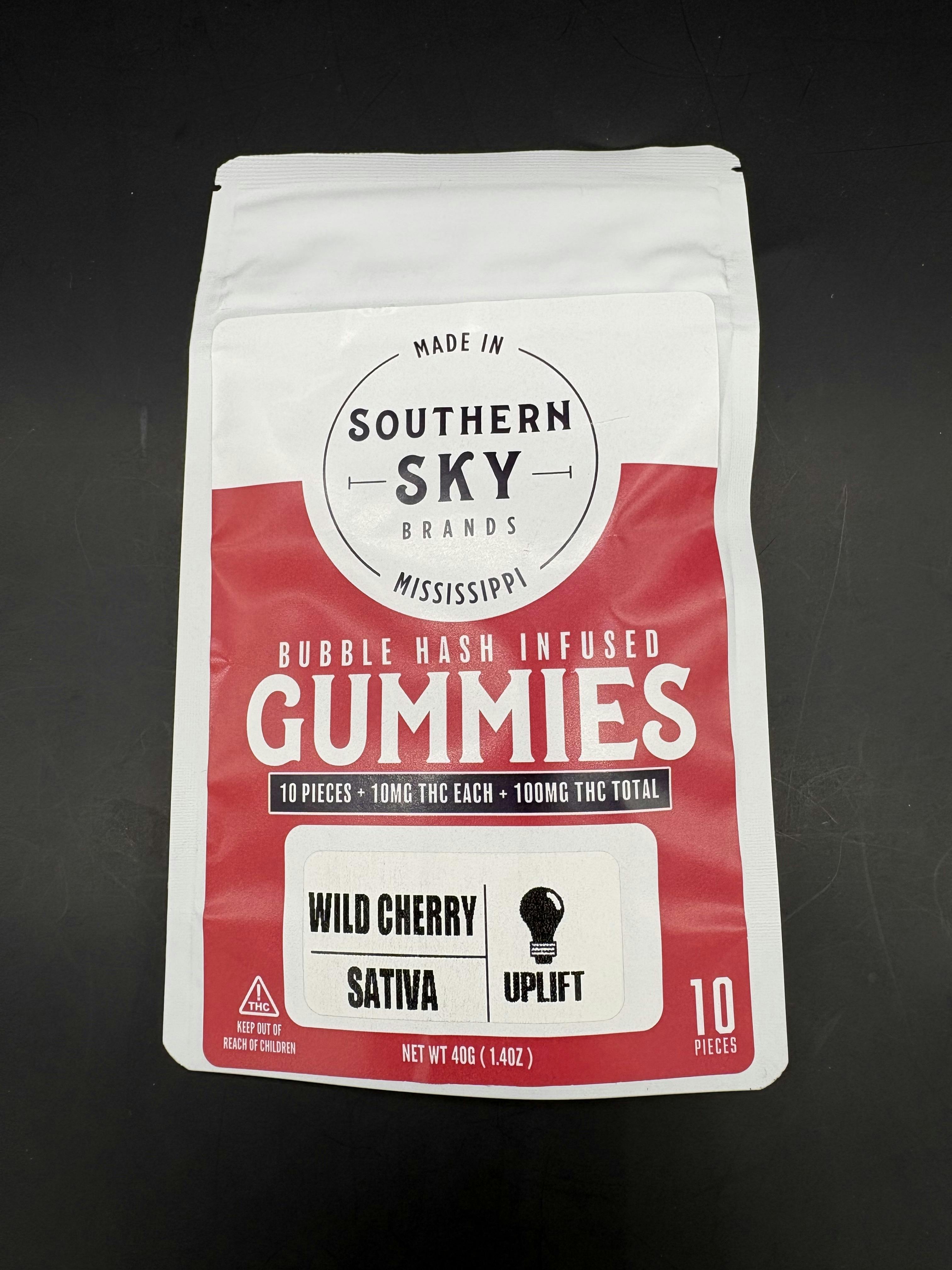 Southern Sky - Wild Cherry Hash Gummies - 100mg SAT