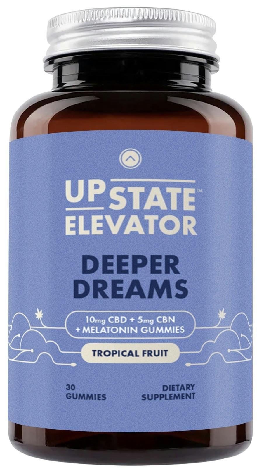 DEEPER DREAMS CBN + CBD GUMMIES TROP. FRUIT