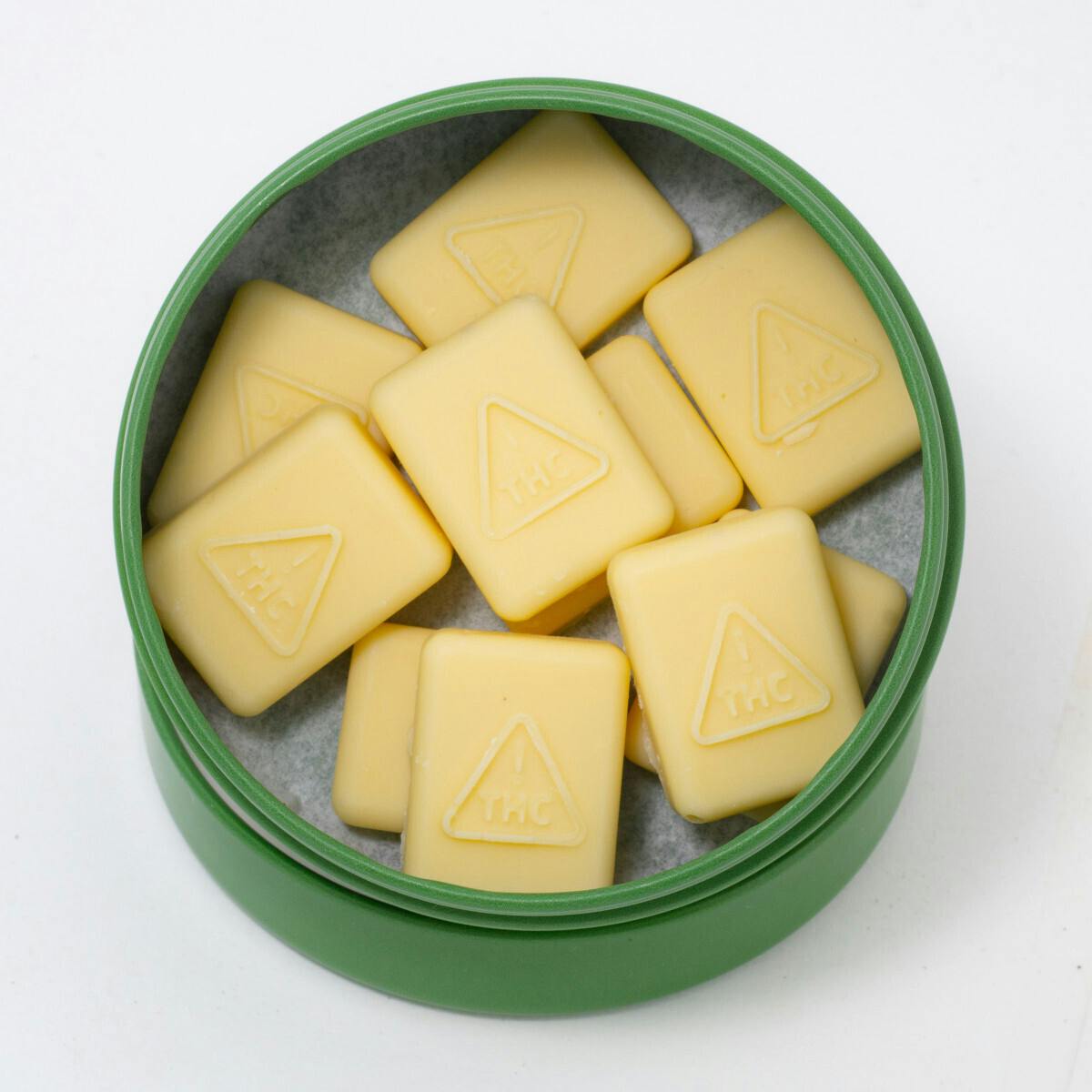 White Chocolate Squares (10pk) · 5 mg THC / 5 mg CBD at Five Seasons Cannabis Dispensary White River Junction